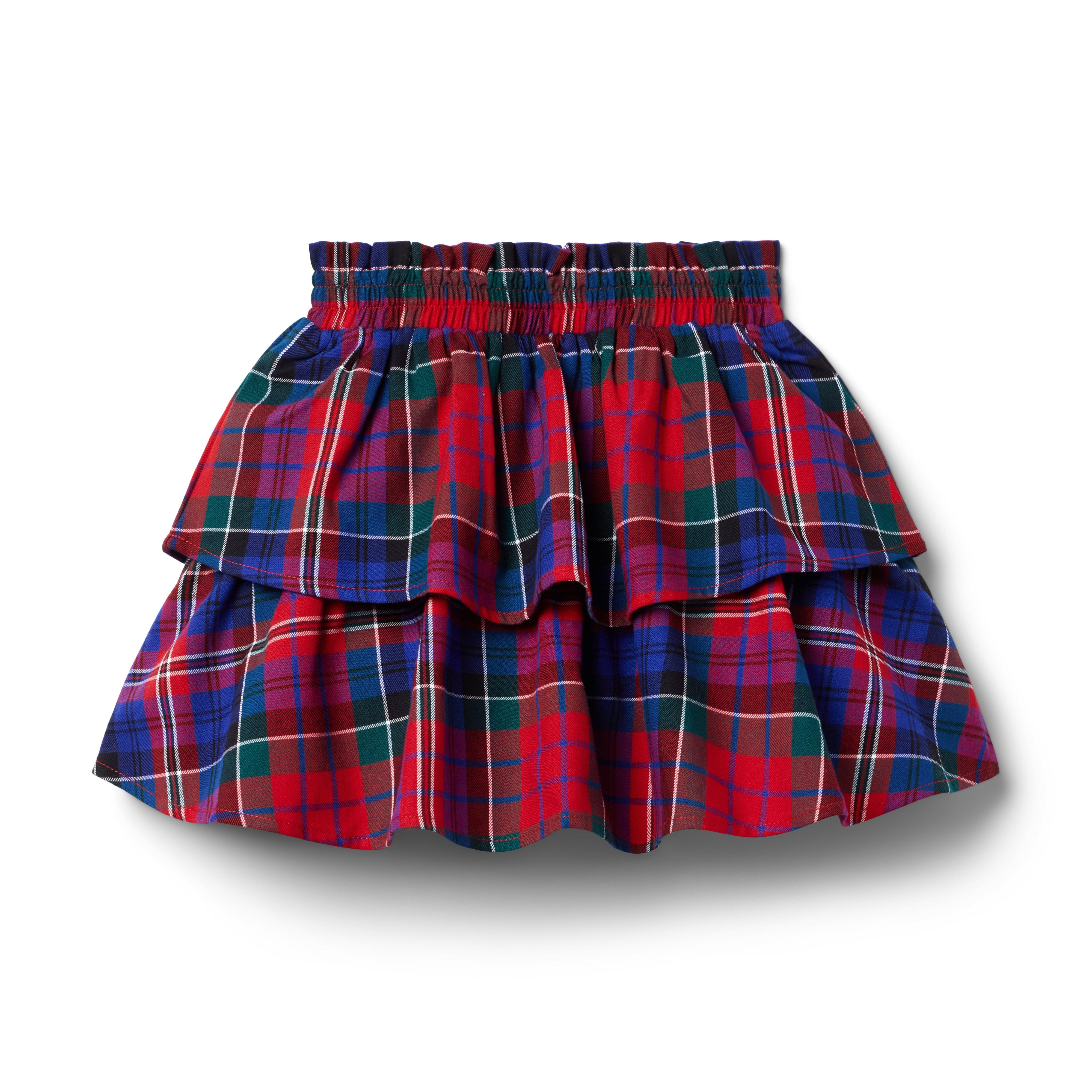 Tartan Tiered Skirt