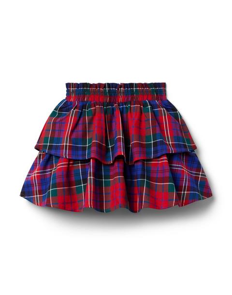 Tartan Tiered Skirt