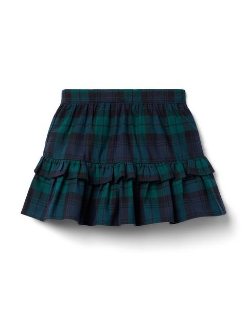 Tartan Ruffle Skirt