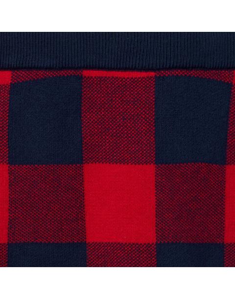 Plaid Sweater Skirt