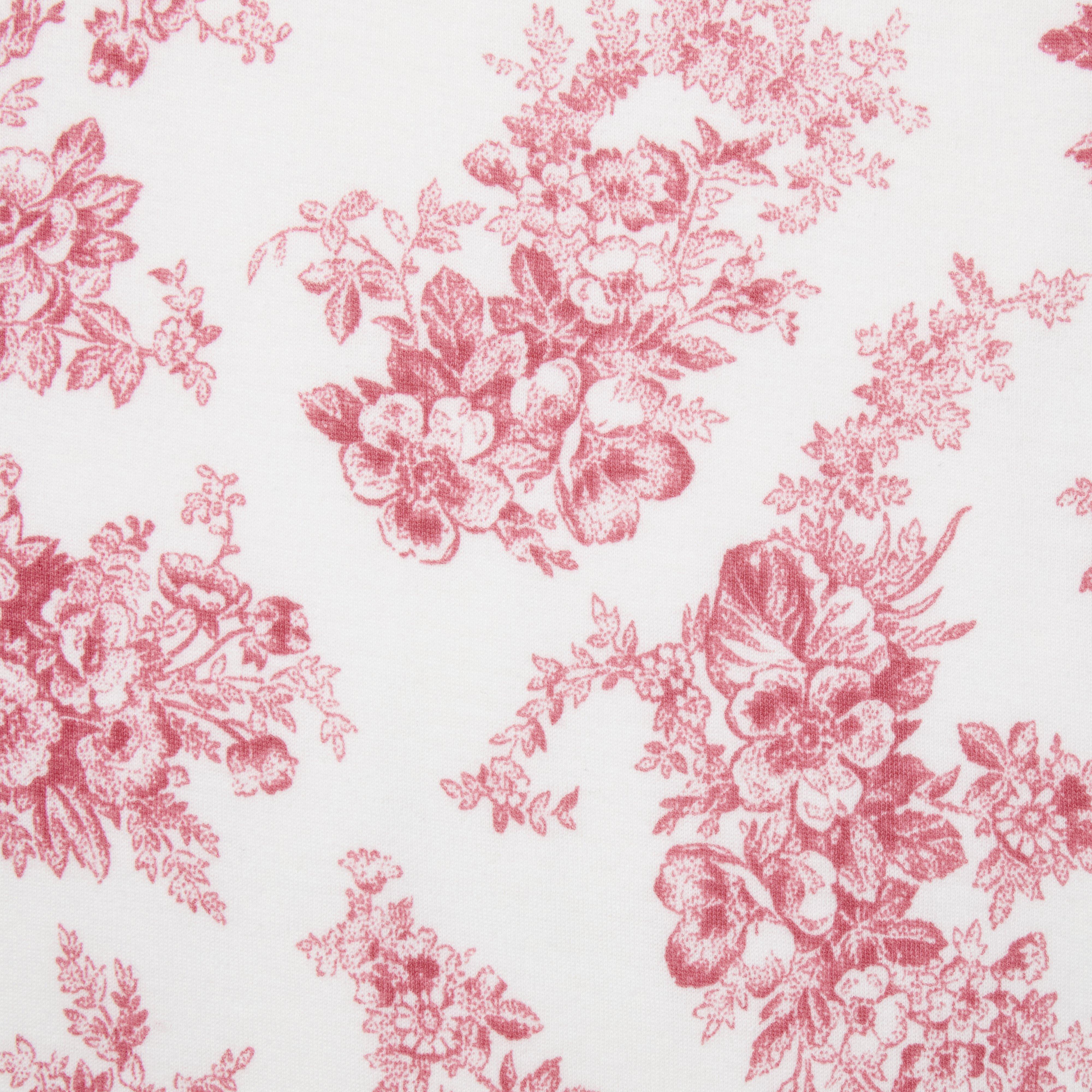 Baby Floral Toile Blanket image number 1
