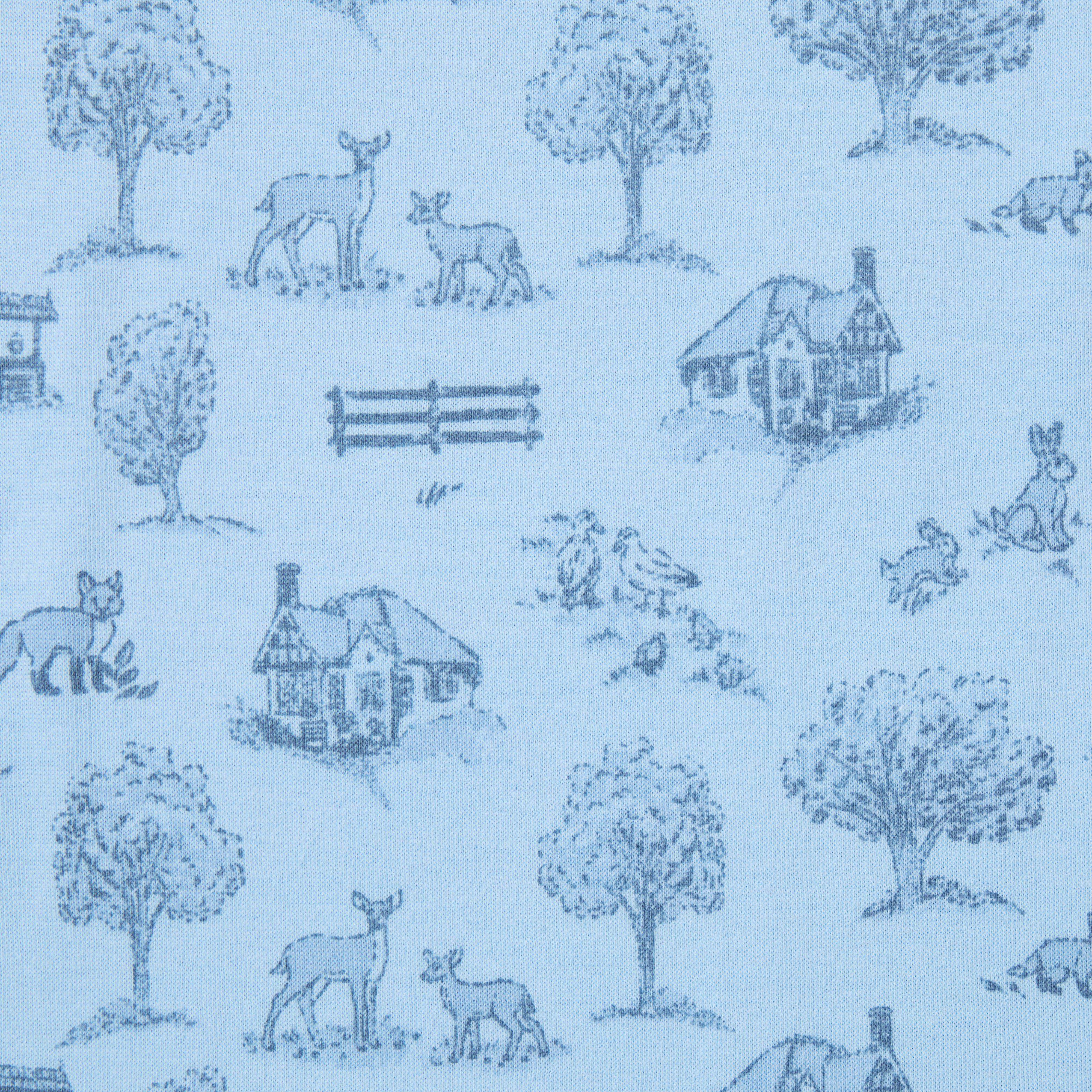 Baby Woodland Toile Blanket image number 1