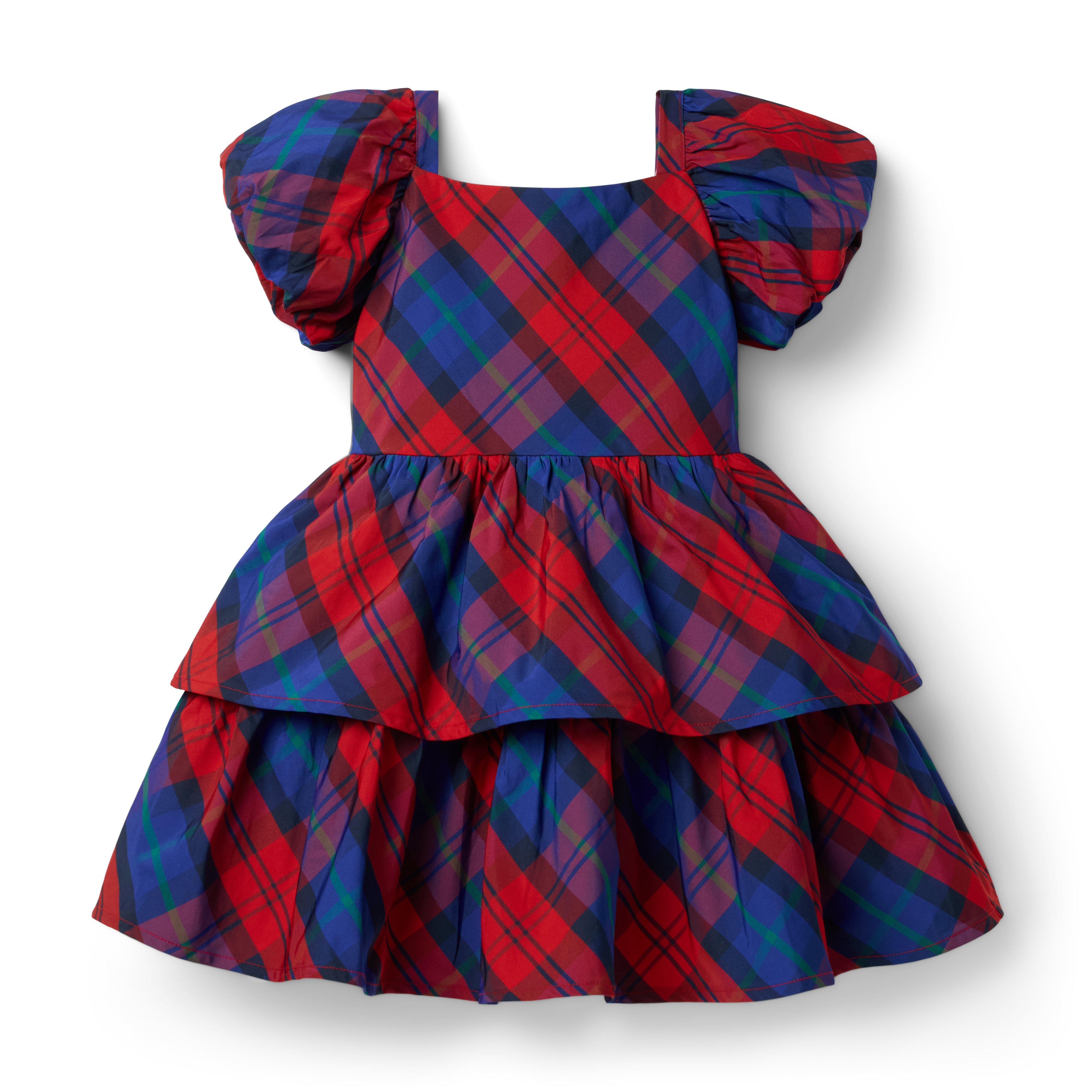 The Tiered Tartan Party Dress