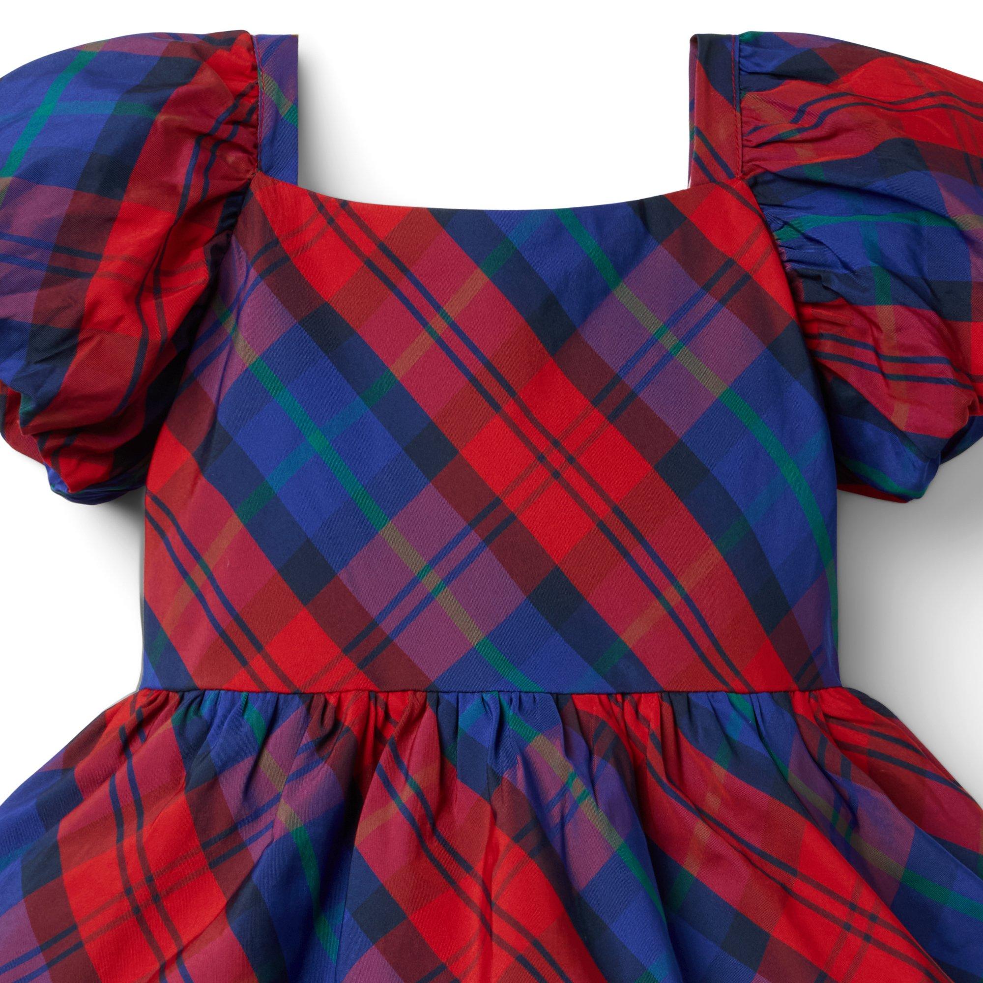 The Tiered Tartan Party Dress image number 1
