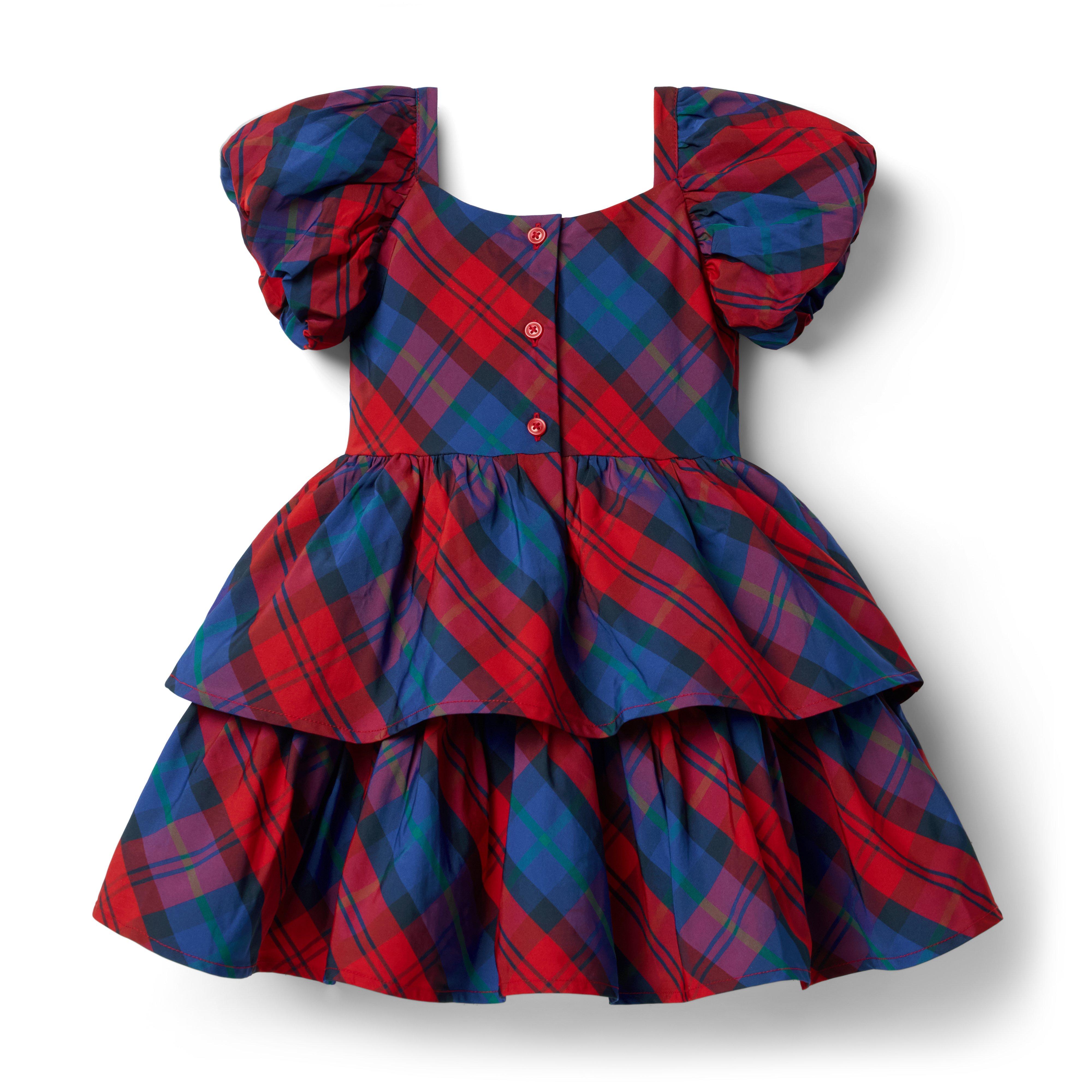 The Tiered Tartan Party Dress image number 2