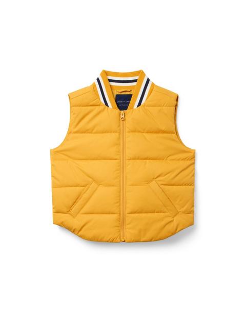 The Varsity Puffer Vest