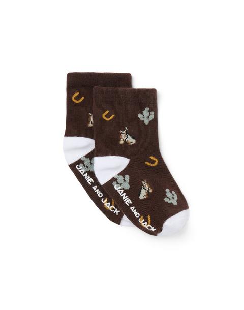 Baby Western Icon Sock