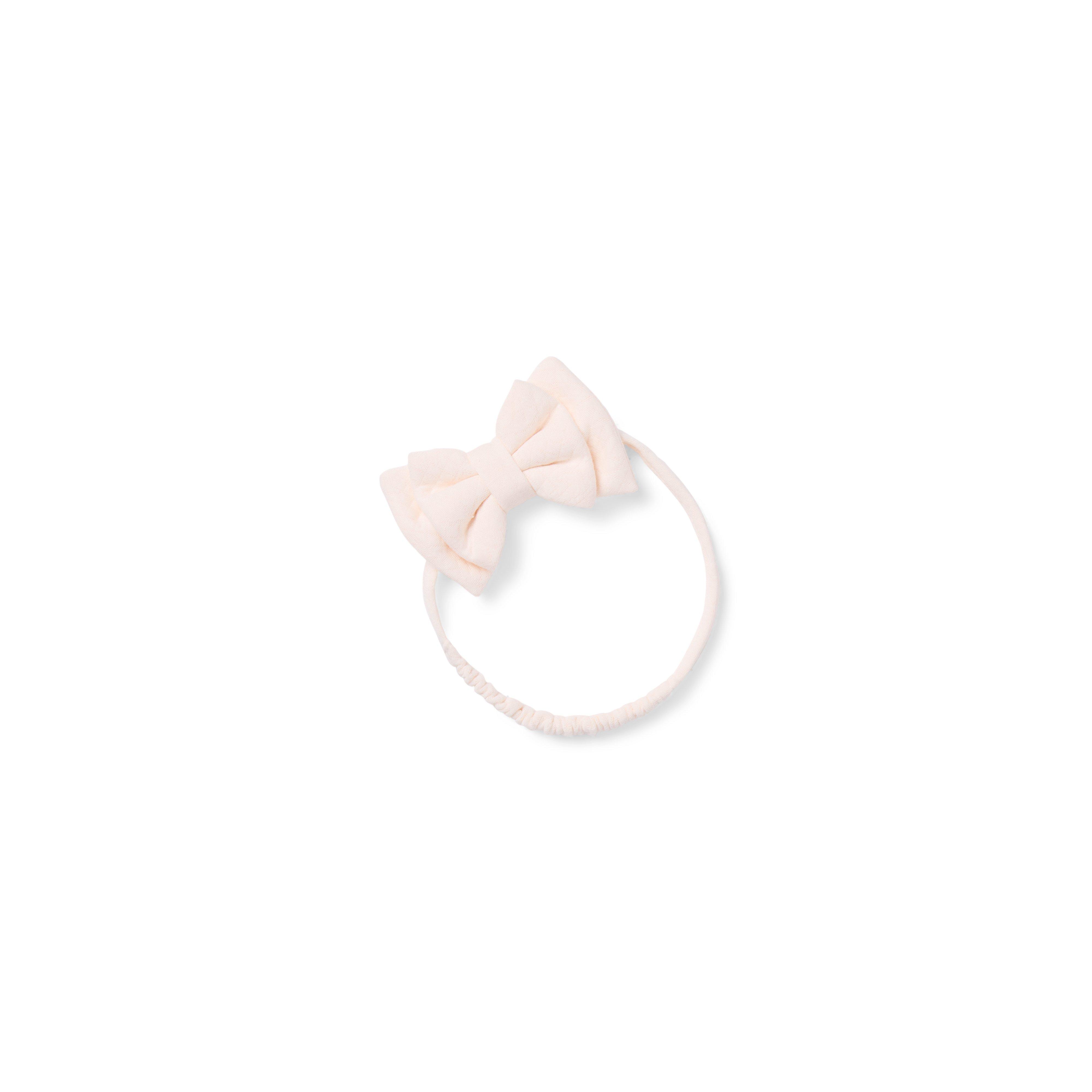 Baby Quilted Bow Soft Headband
