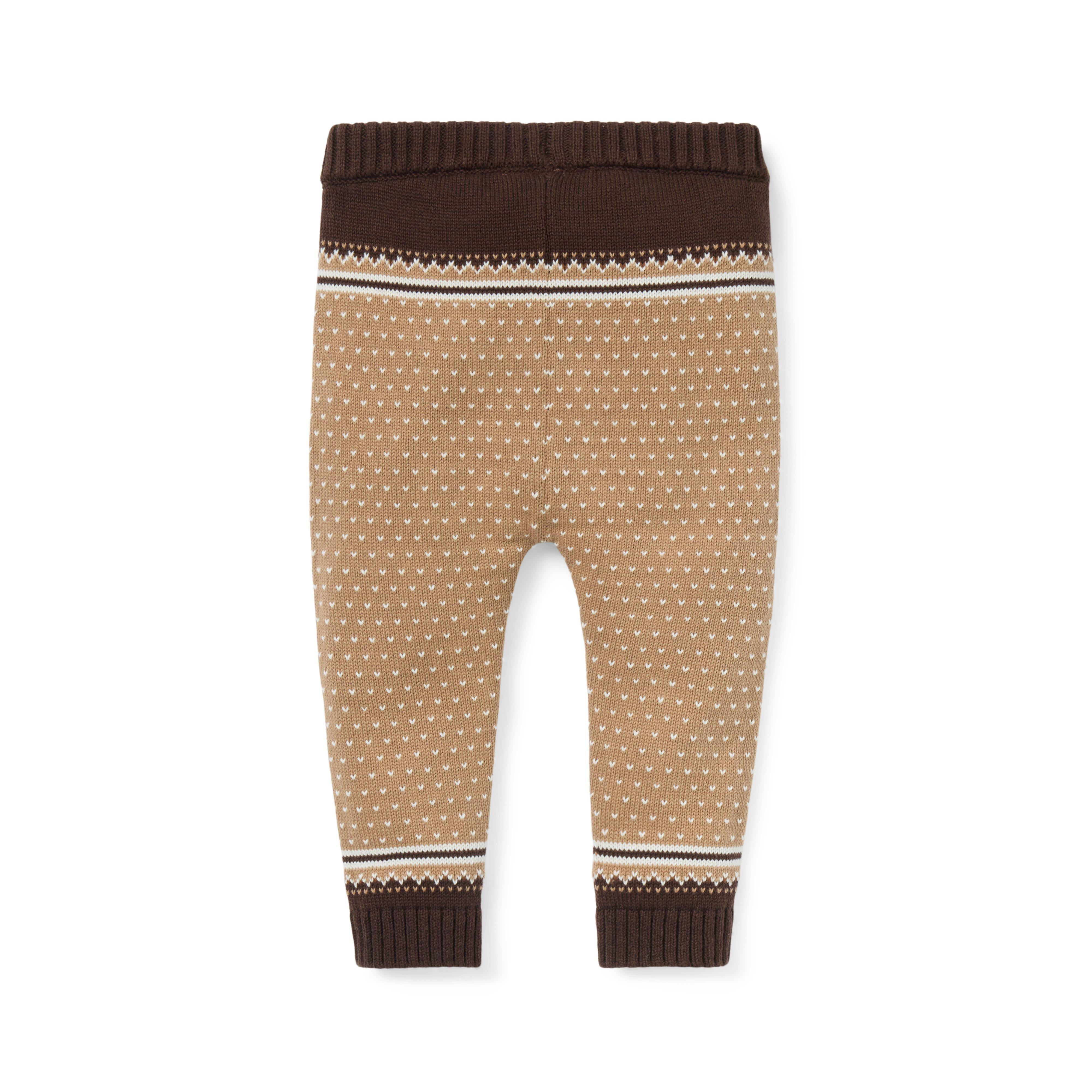 Baby Fair Isle Sweater Pant image number 2