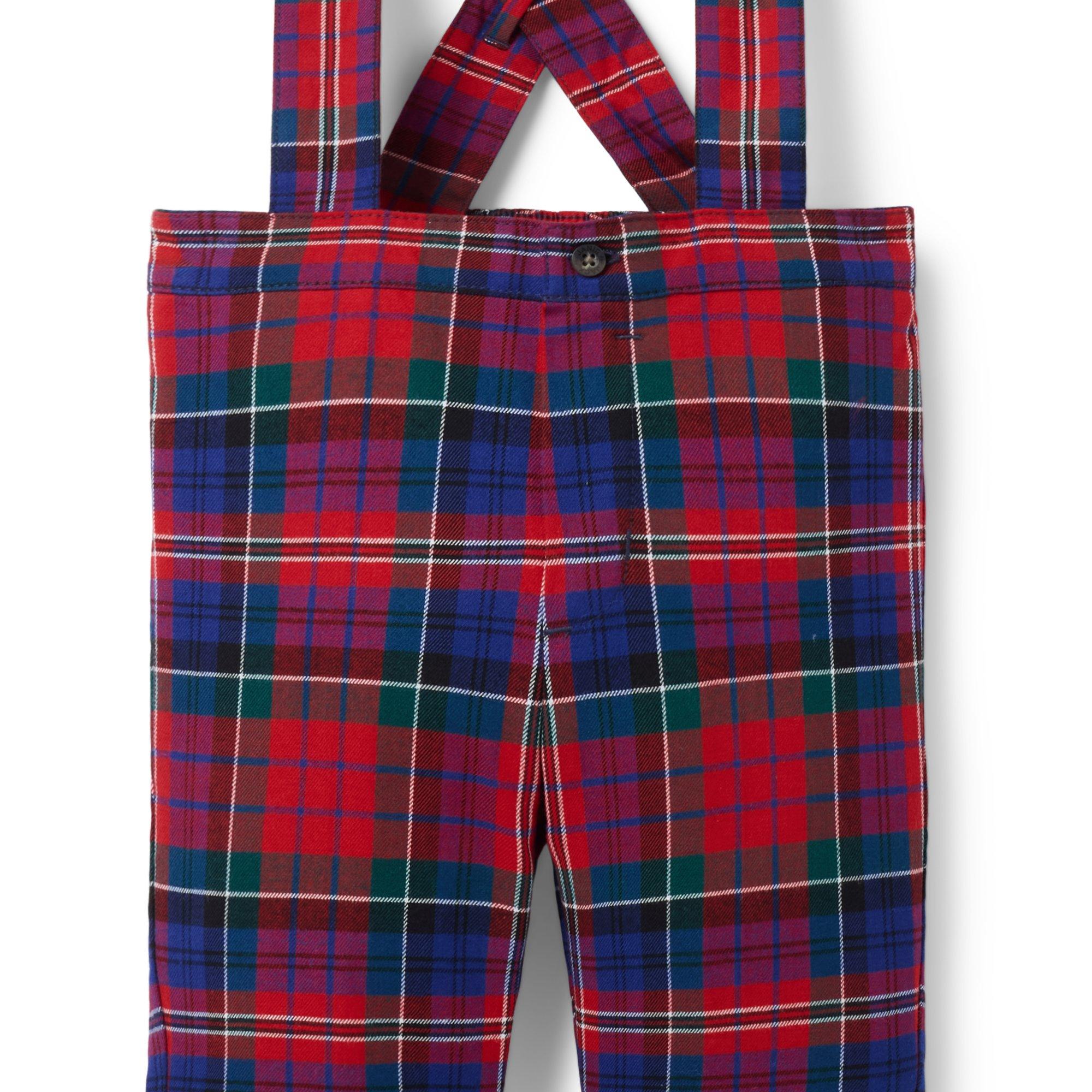 Baby Tartan Suspender Pant image number 1