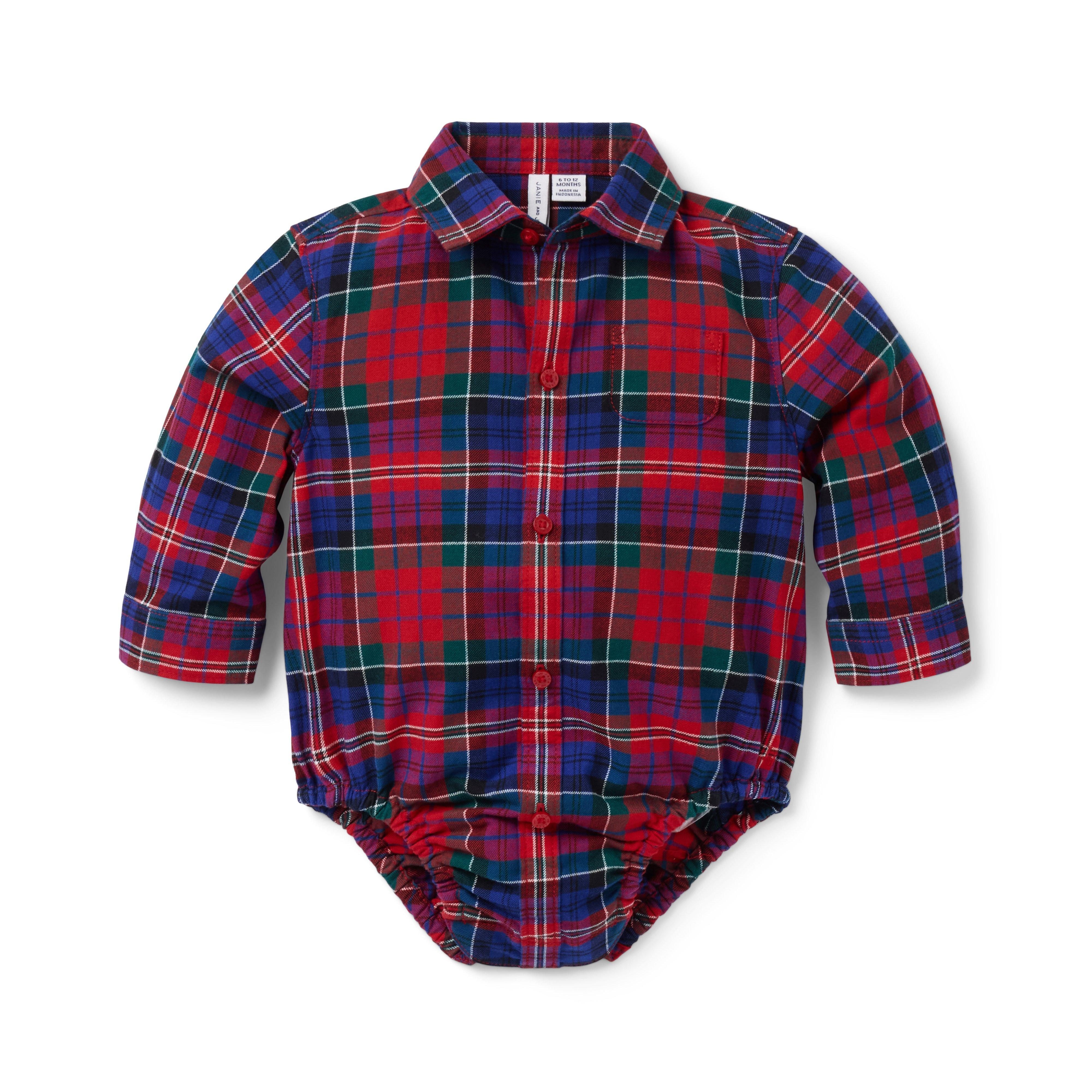 Baby Tartan Flannel Bodysuit