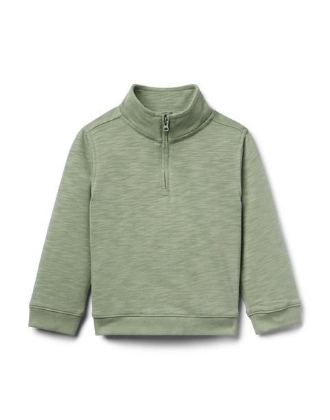 The Slub Half Zip Sweatshirt