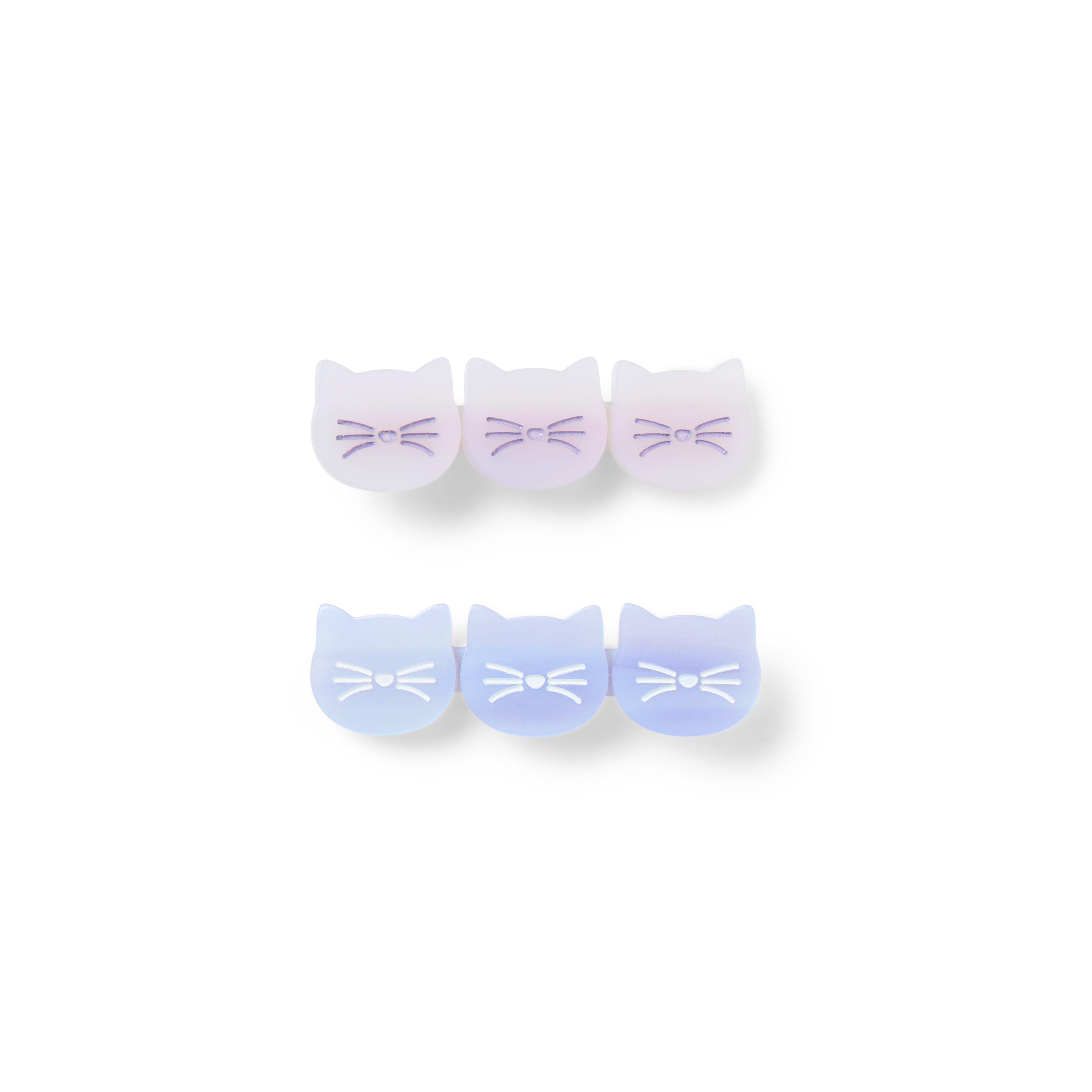 Cat Barrette Set
