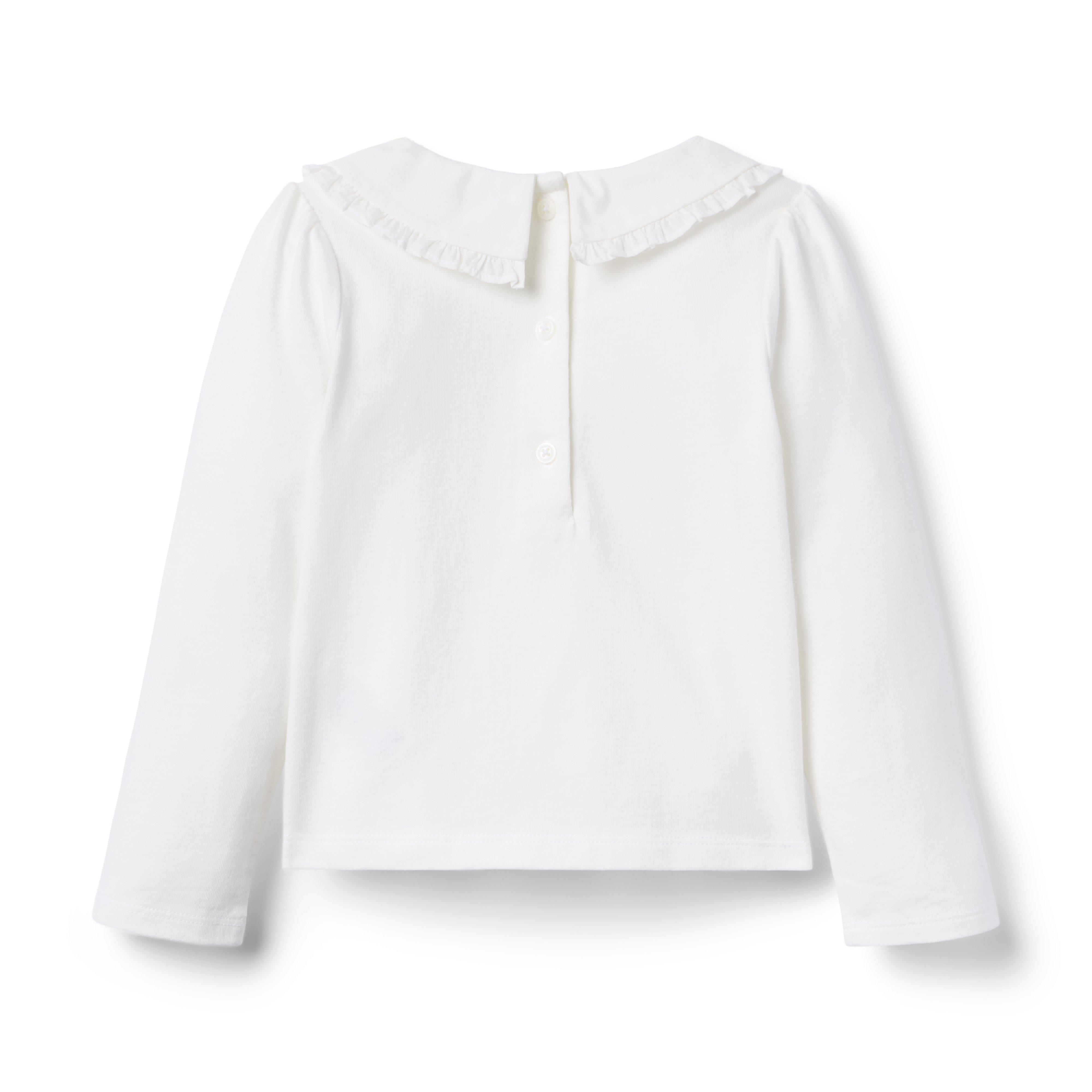 Ruffle Collar Top image number 1