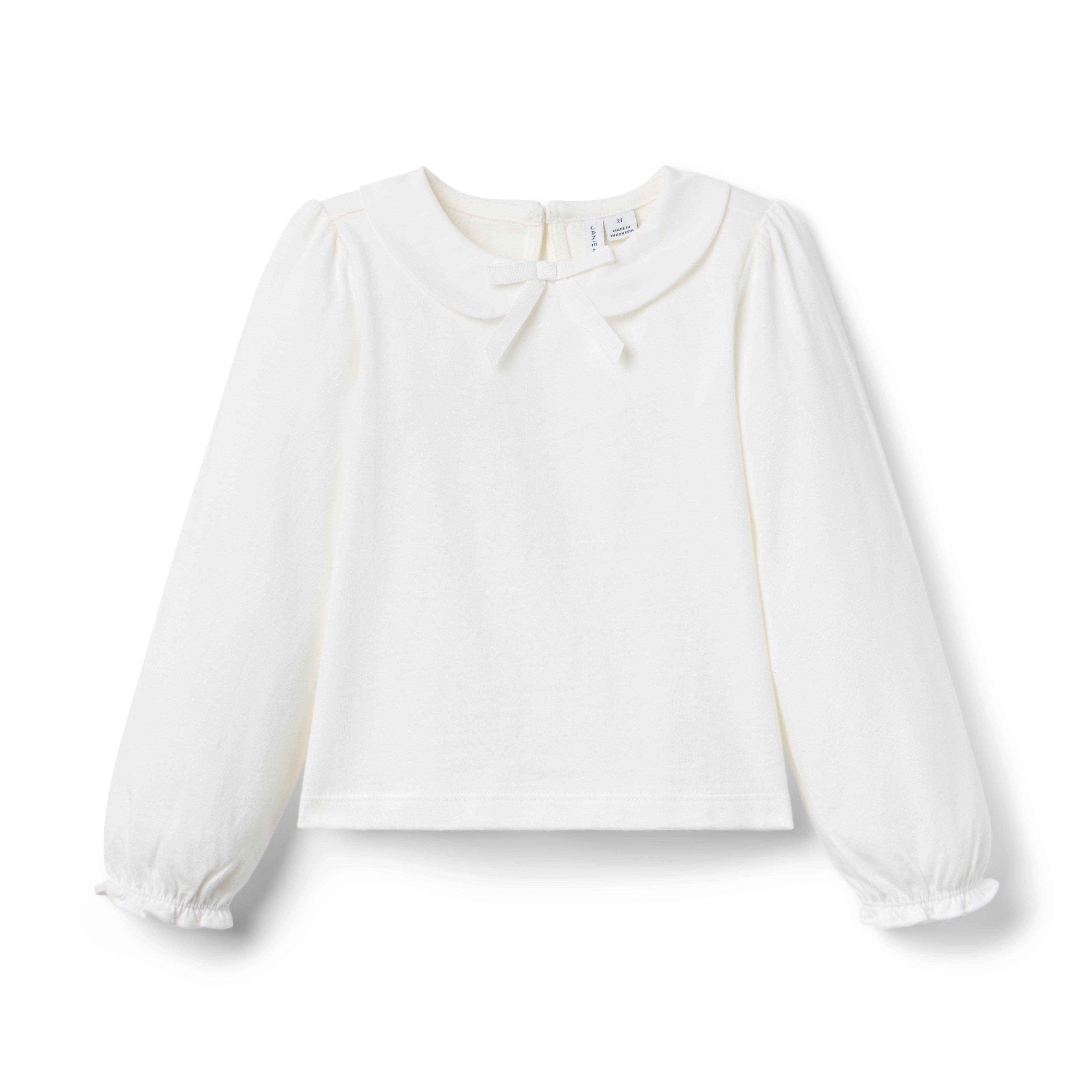 Bow Collared Top