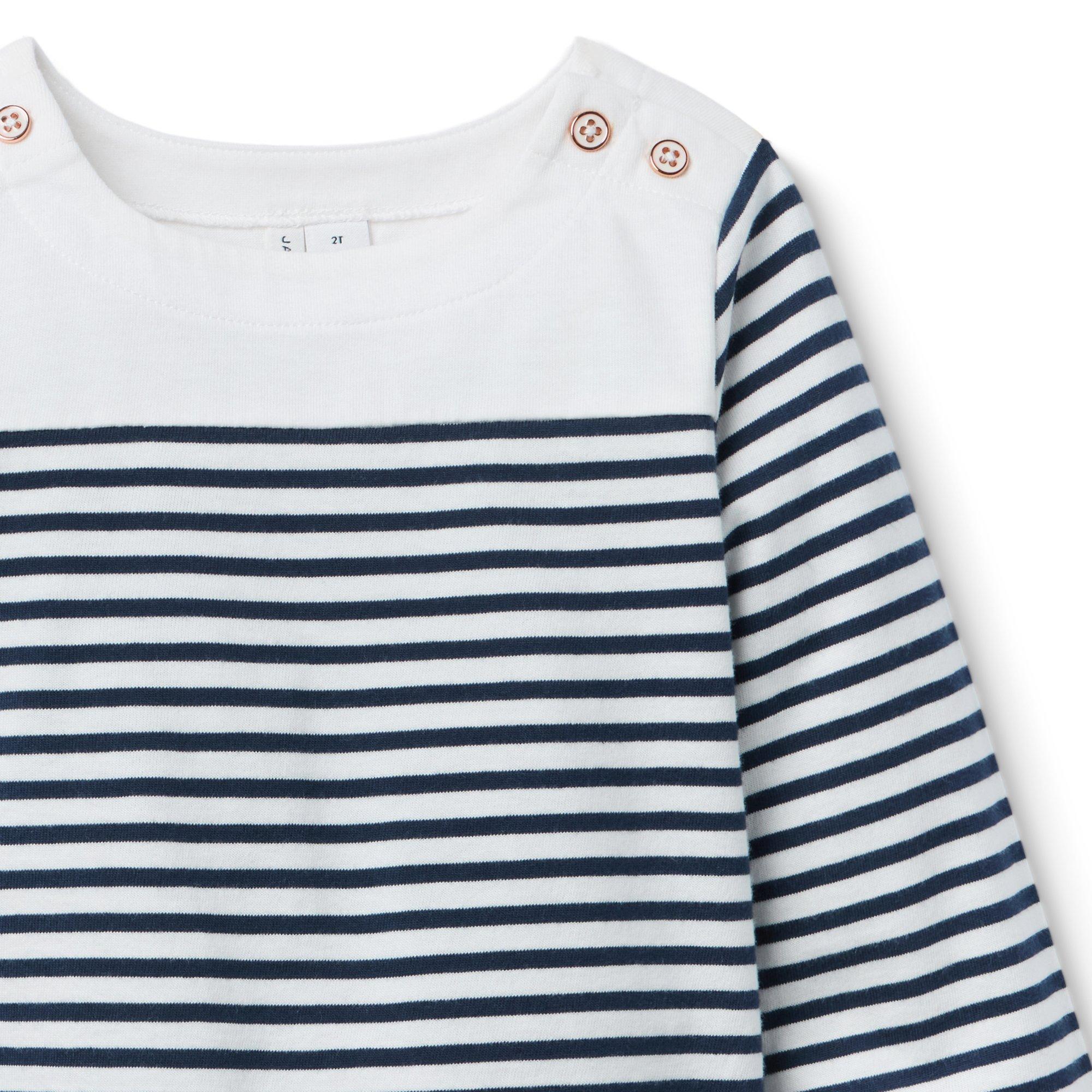 Striped Bell Sleeve Top image number 2