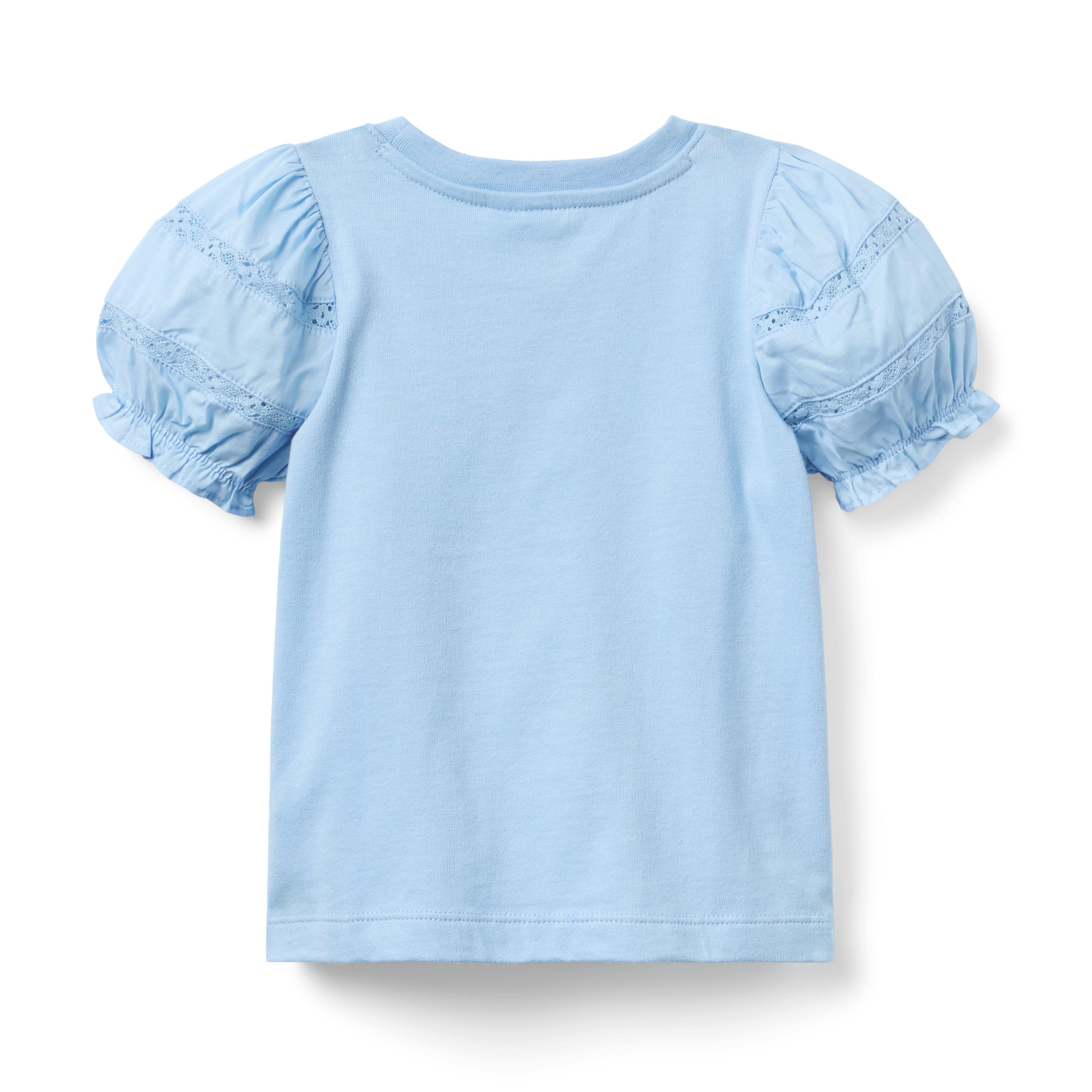 Lace Puff Sleeve Top image number 2