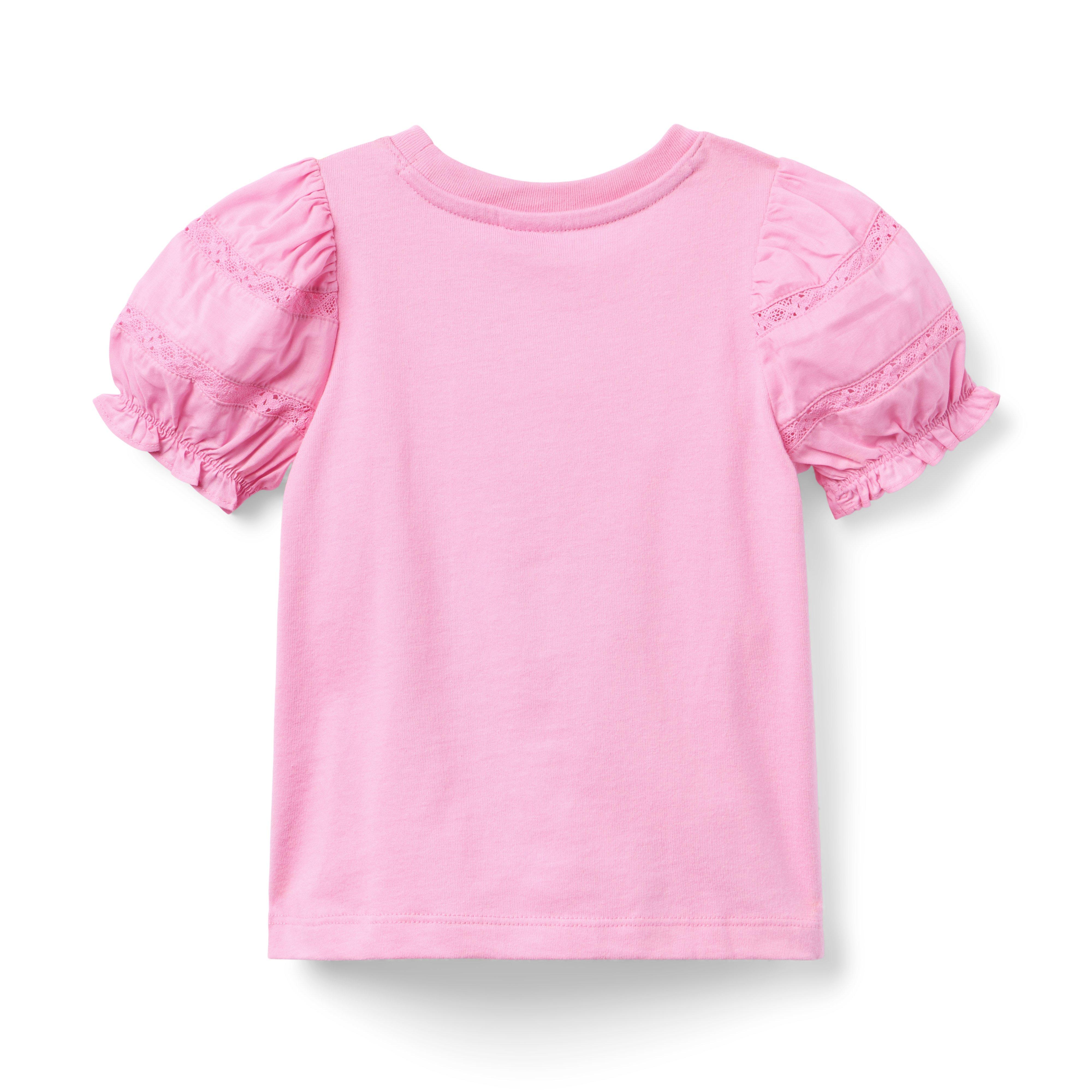 Lace Puff Sleeve Top image number 2