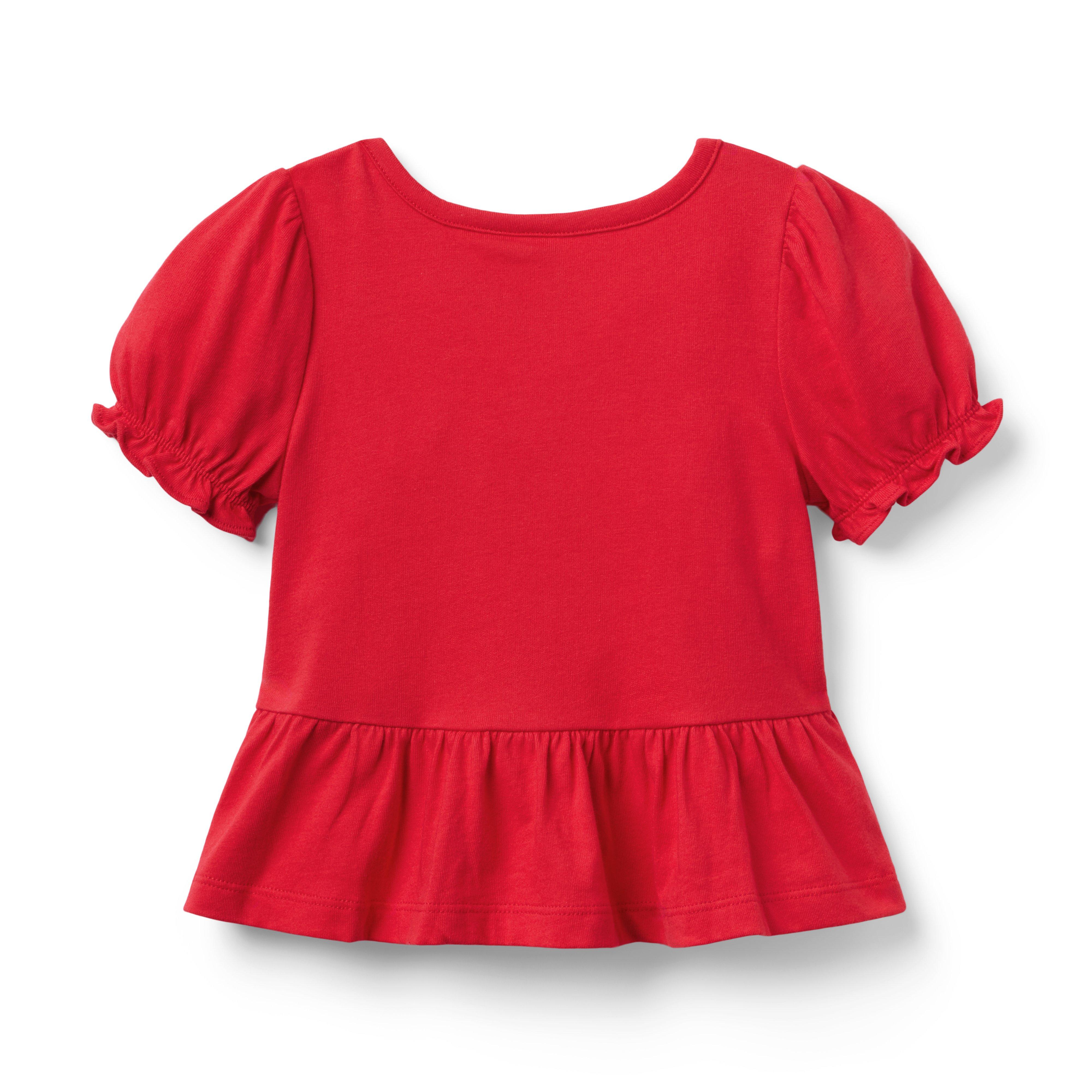 Bow Peplum Top image number 1