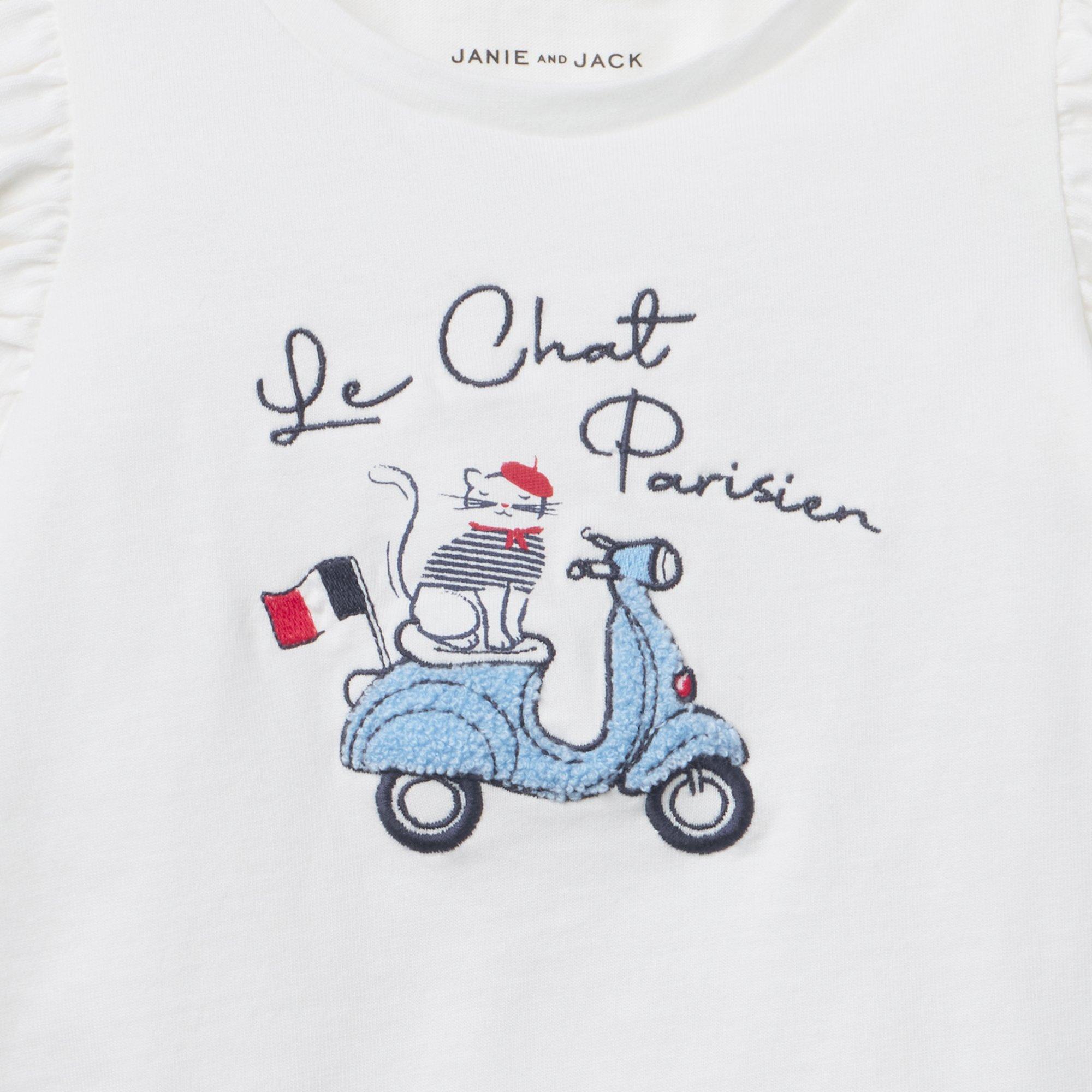 Parisian Cat Tee  image number 2