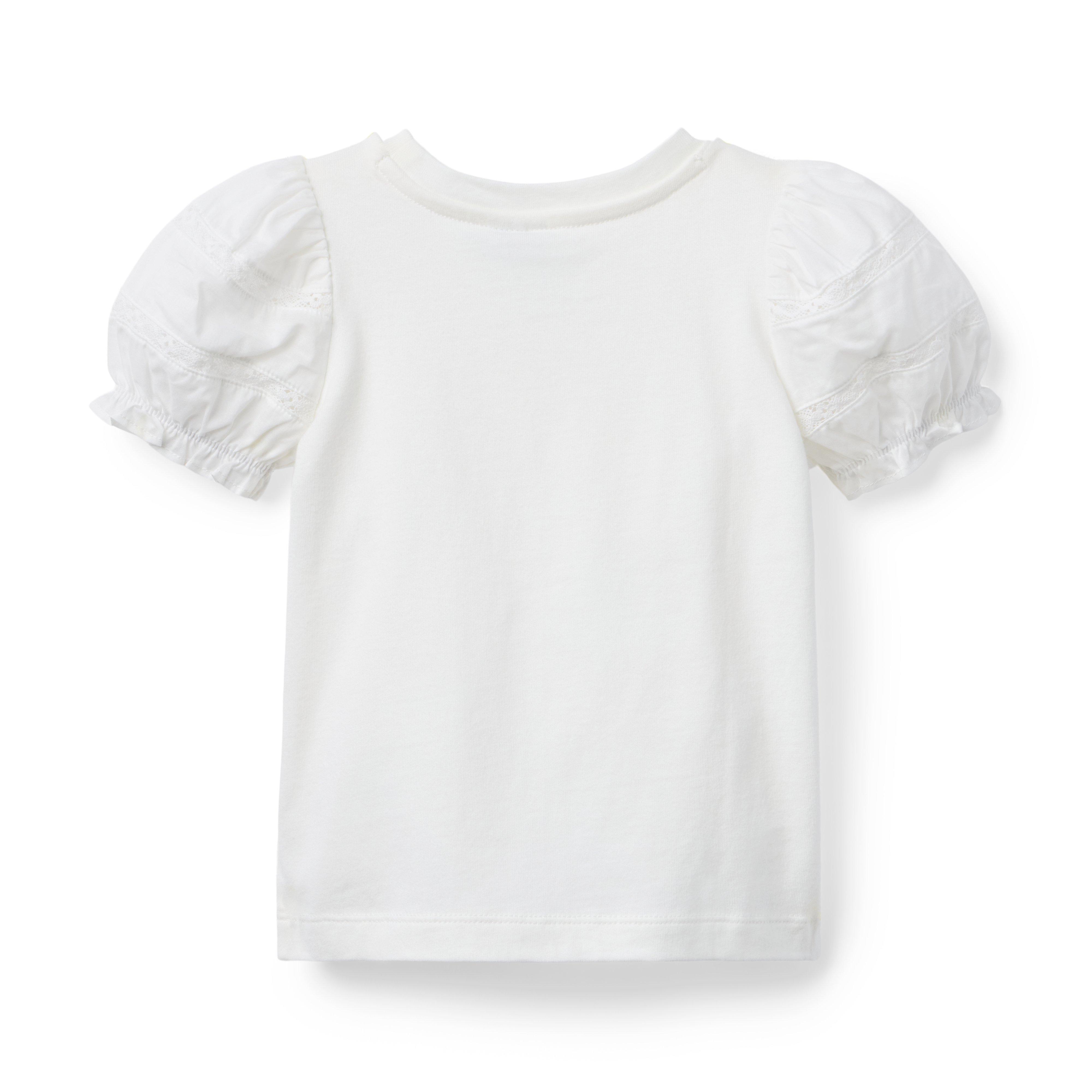 Lace Puff Sleeve Top image number 2