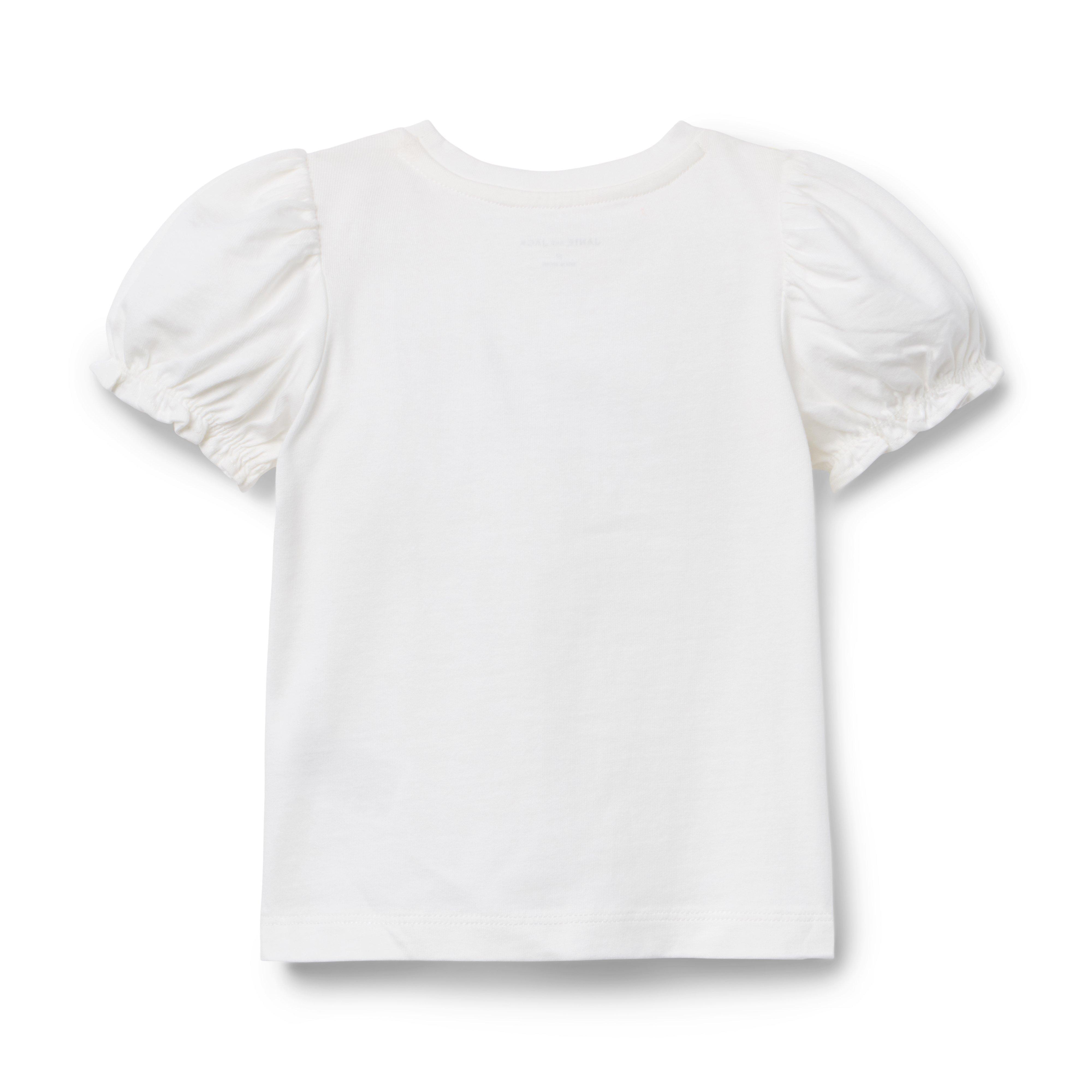 Dog Friends Puff Sleeve Tee image number 2