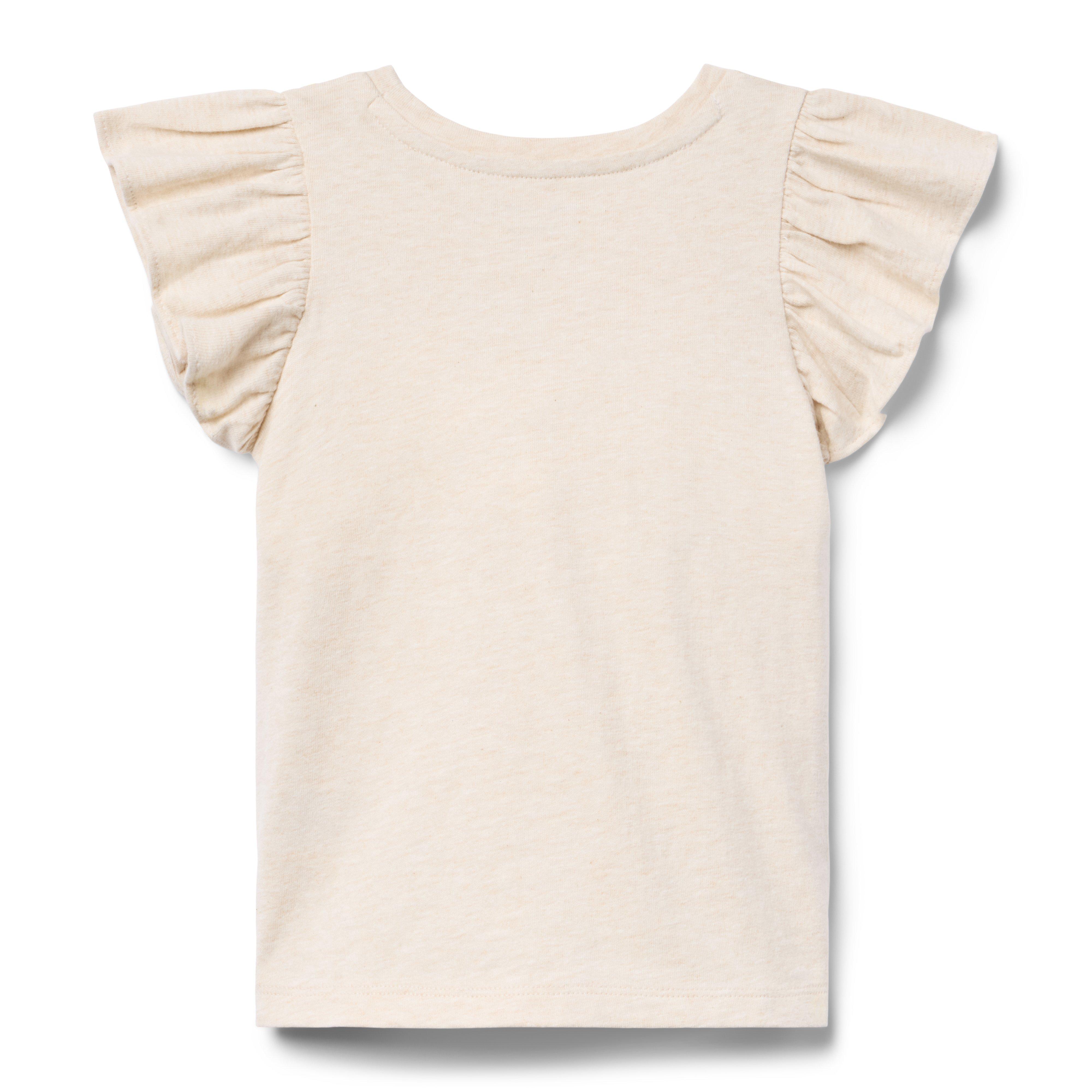 Ciao Bow Flutter Sleeve Top image number 2