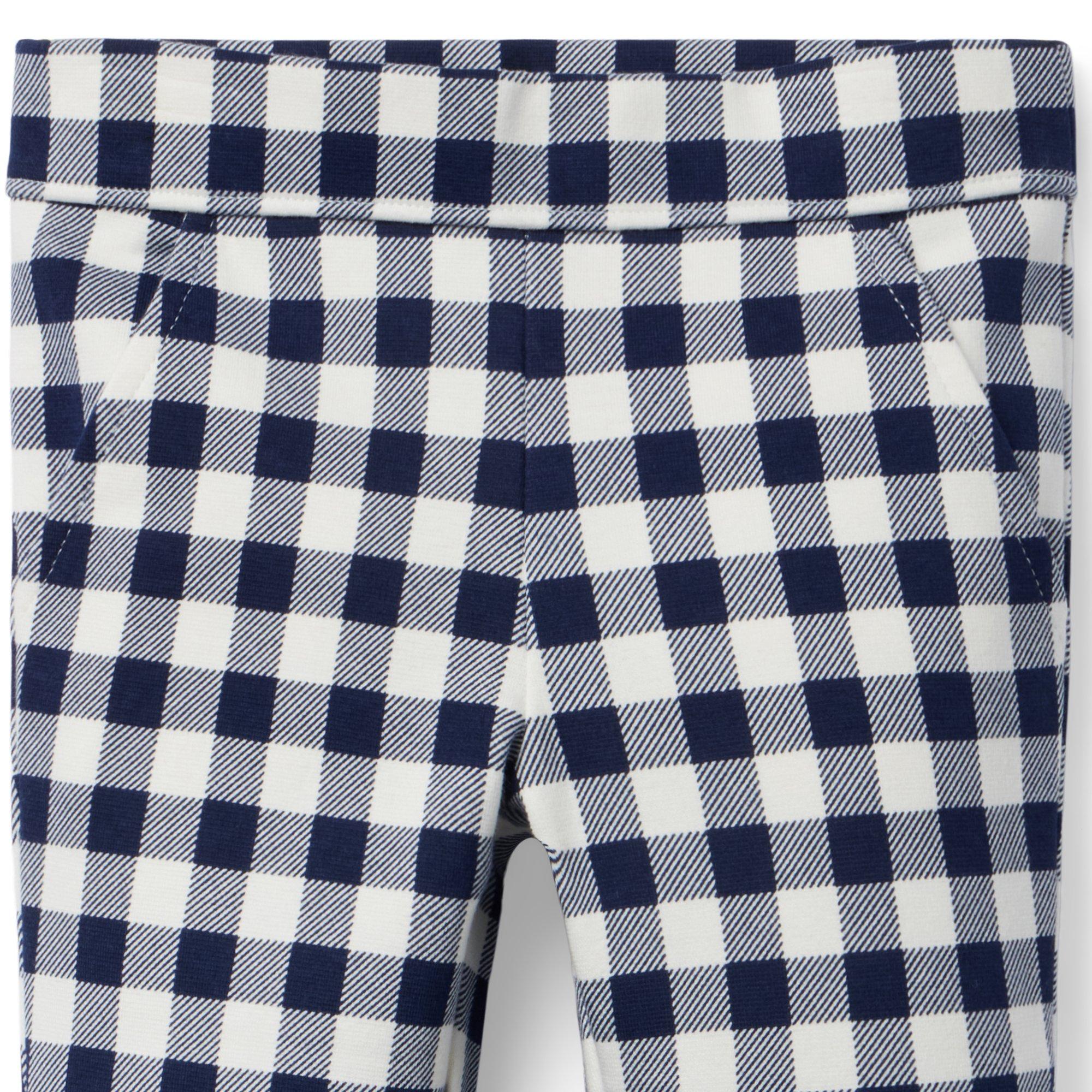 Gingham Ponte Pant image number 1