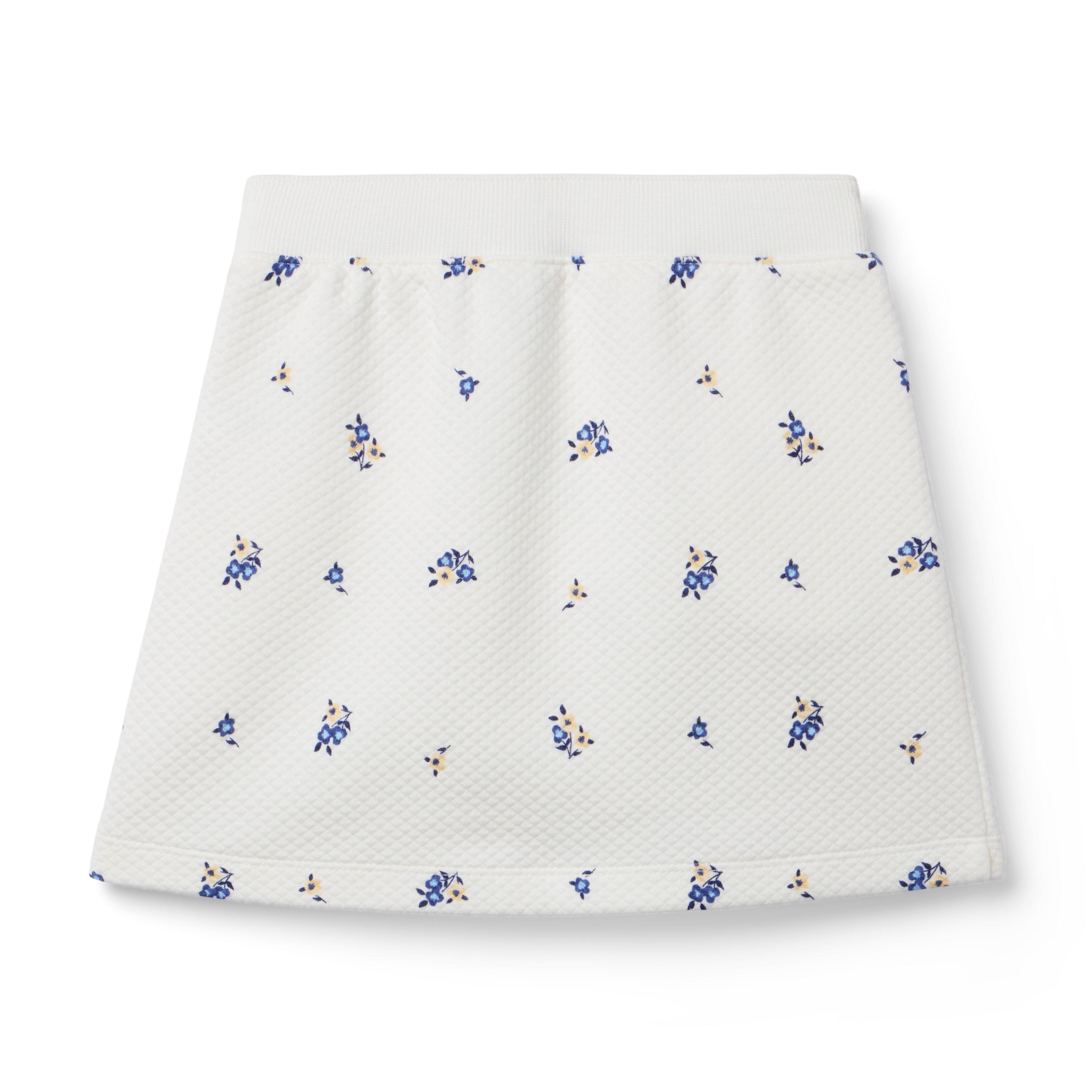 Quilted Floral Skirt image number 2