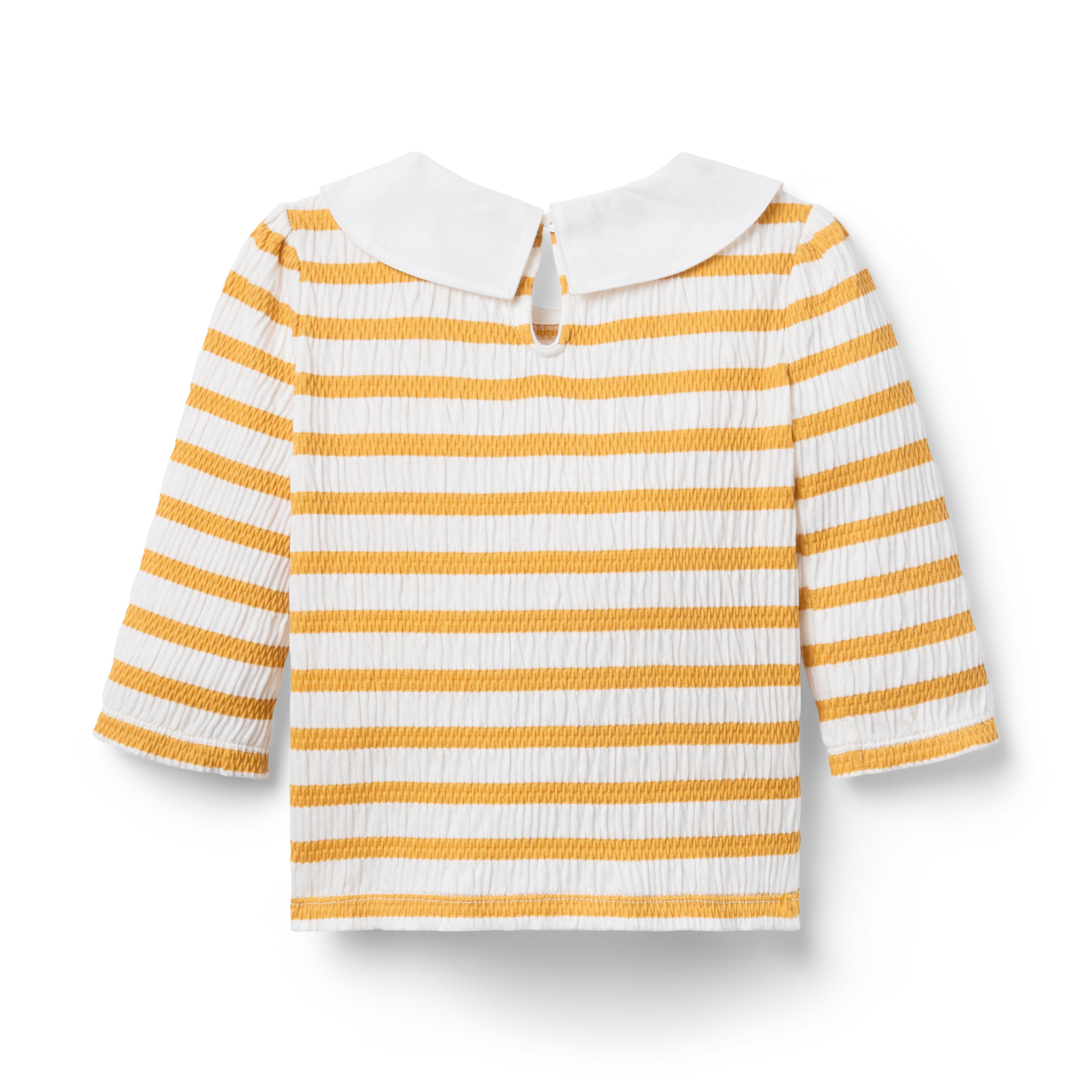 Smocked Stripe Top image number 1