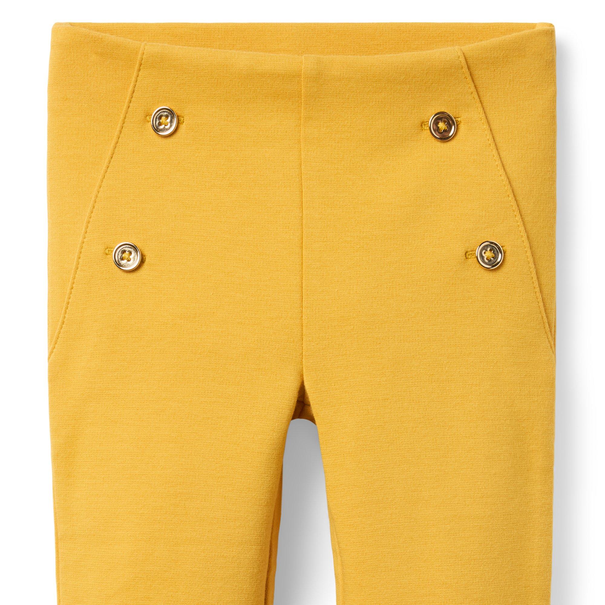 Button Ponte Pant image number 1