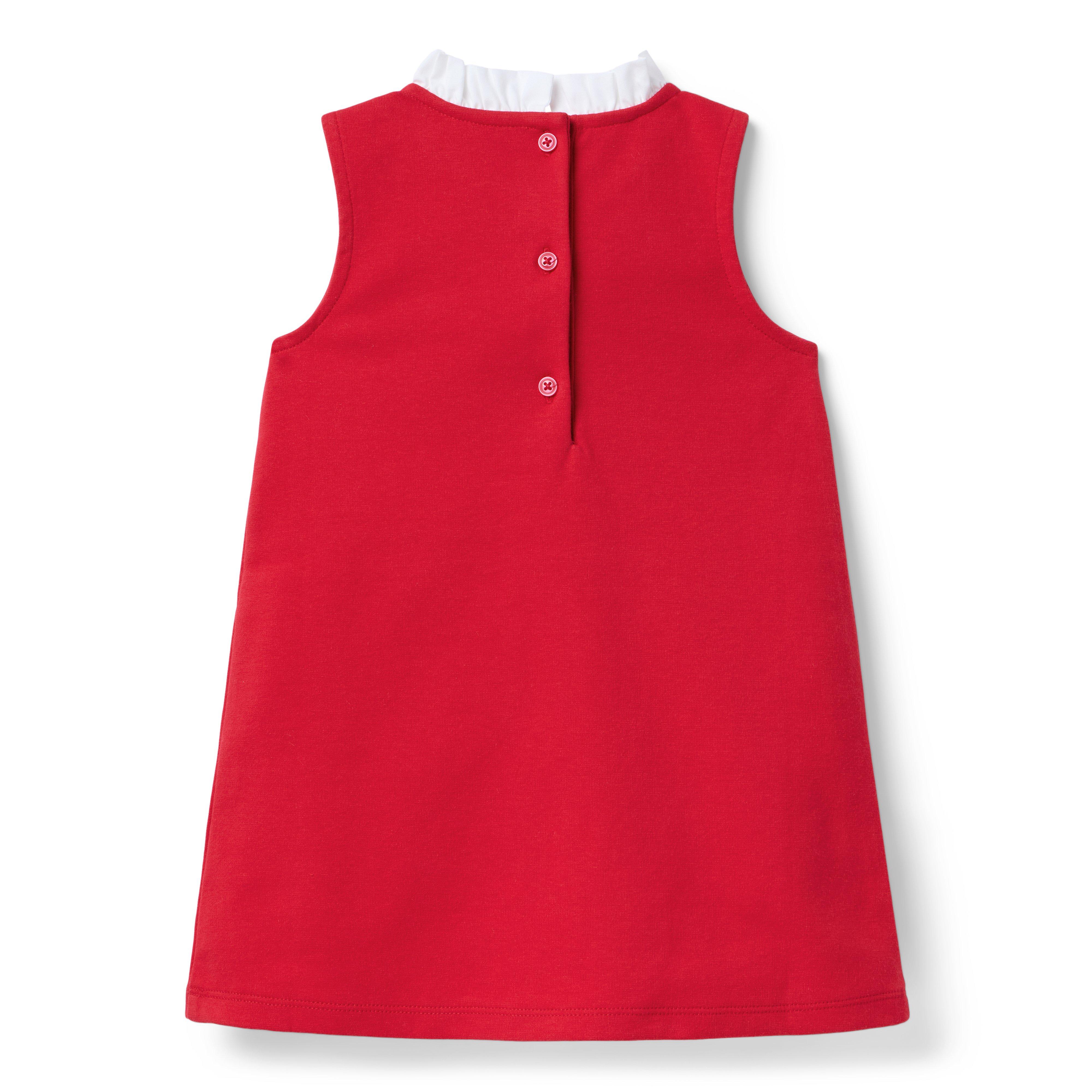 Lace Trim Ponte Dress image number 2