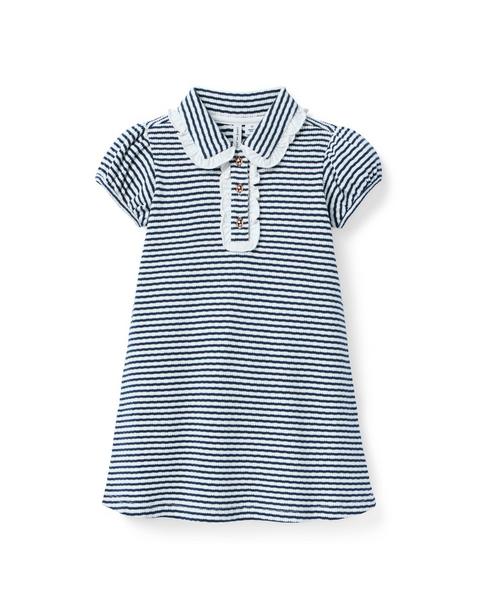 Textured Striped Dress
