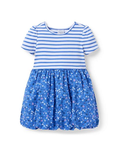 Ditsy Floral Bubble Hem Dress
