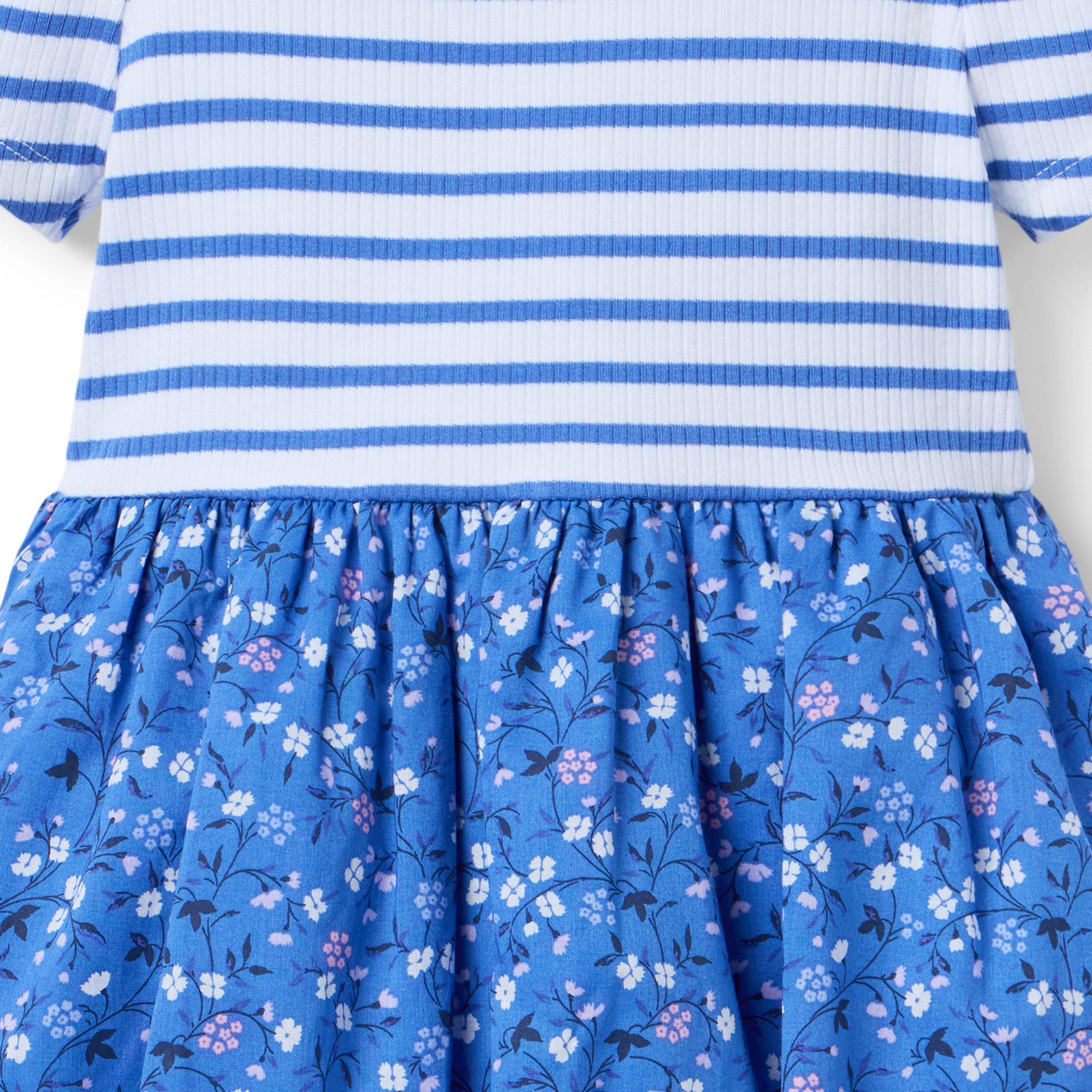 Ditsy Floral Bubble Hem Dress image number 1