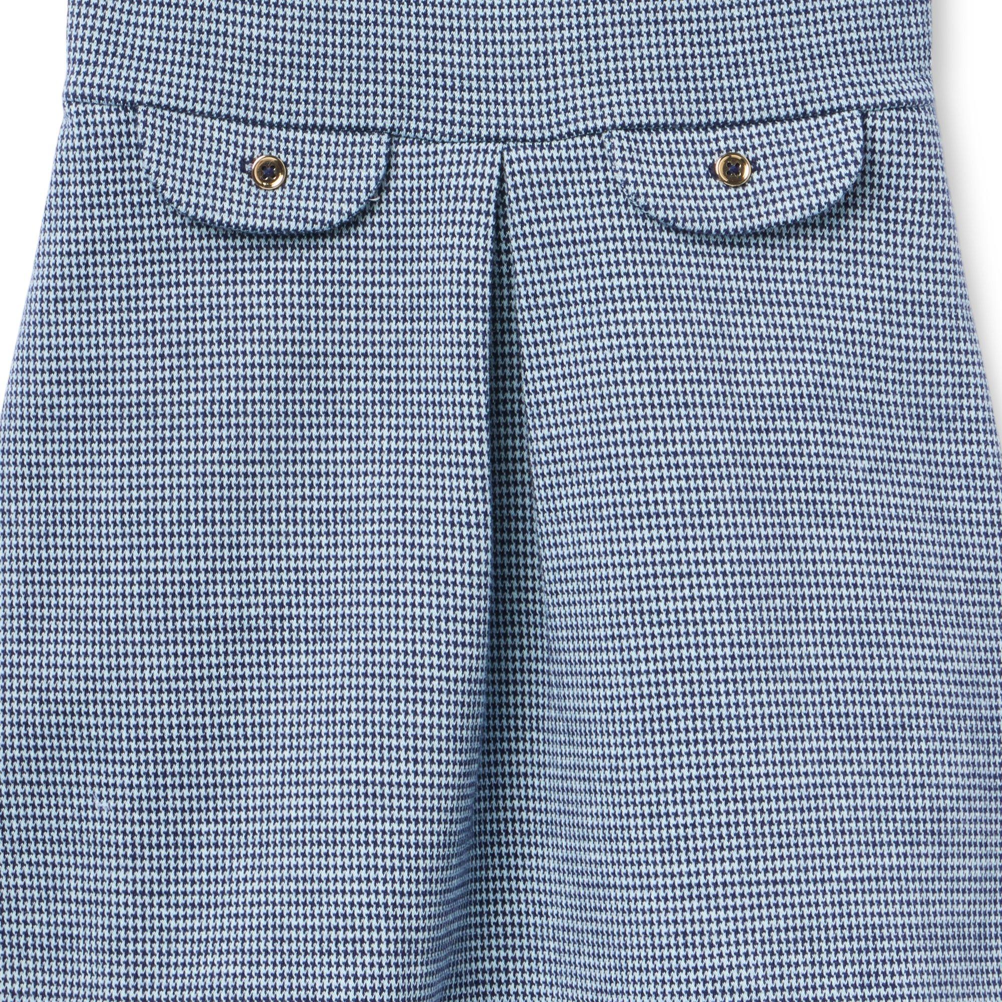 Houndstooth Collared Dress image number 1