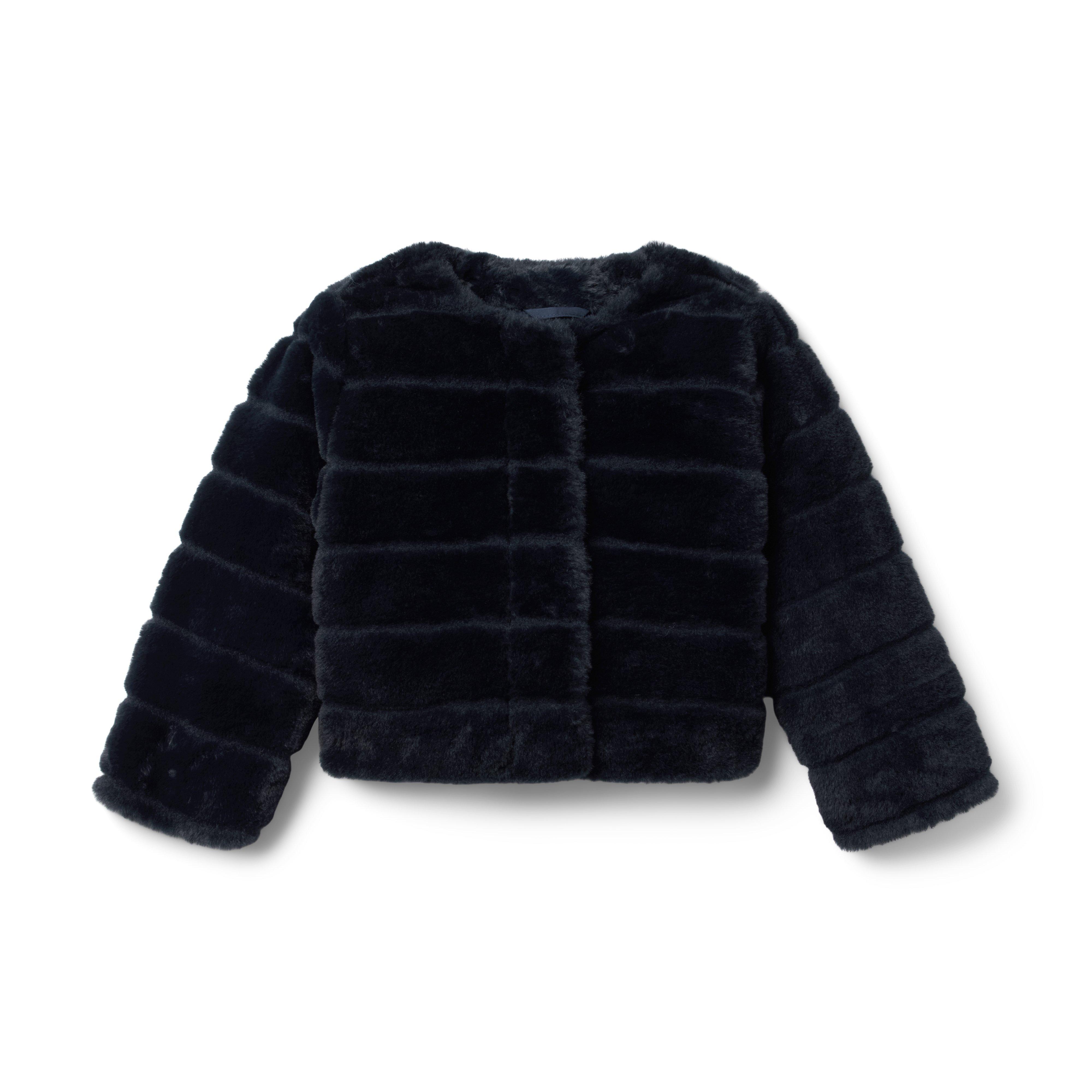 Channel Faux Fur Jacket