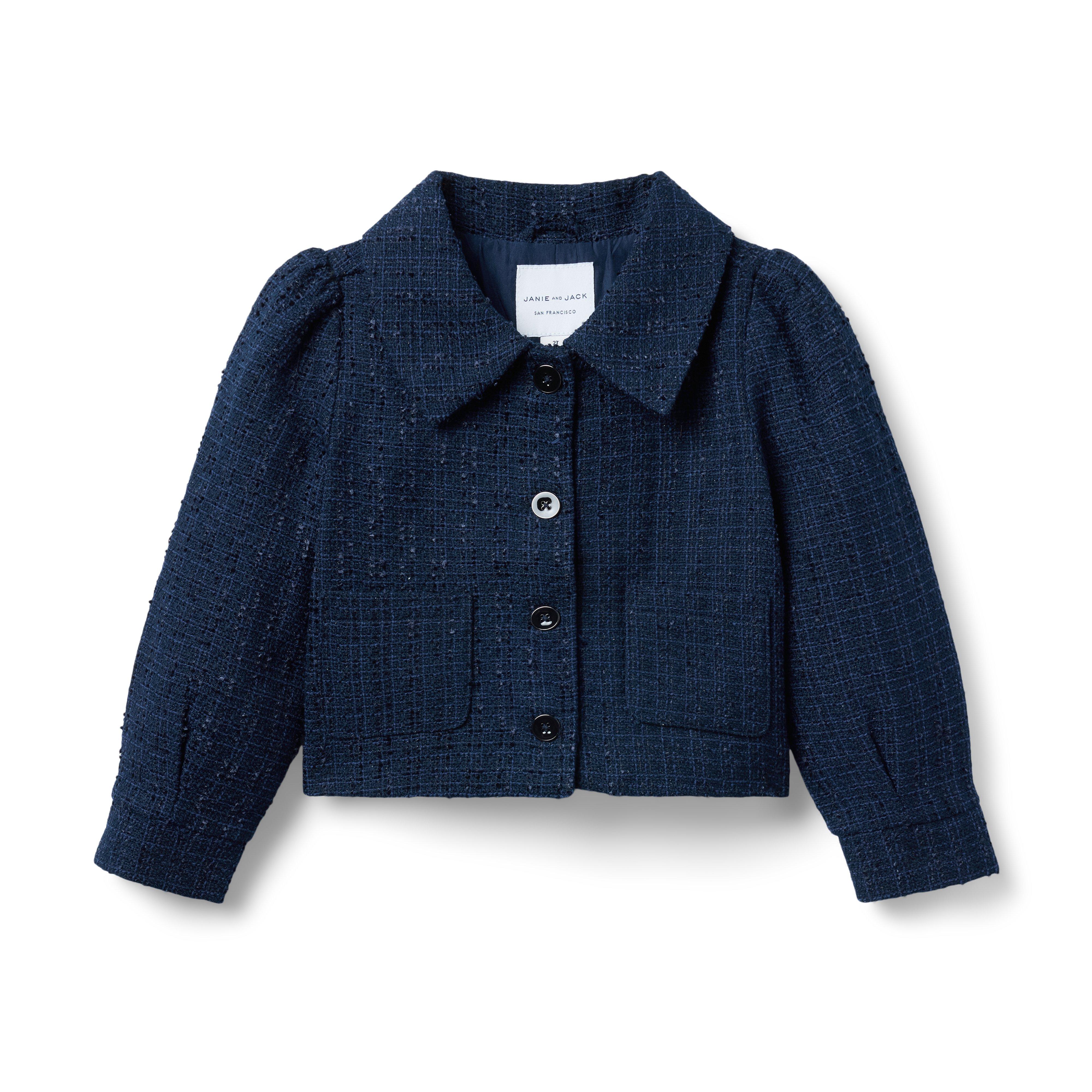 The Tweed Puff Sleeve Jacket