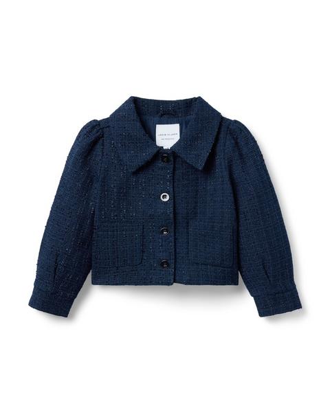 The Tweed Puff Sleeve Jacket