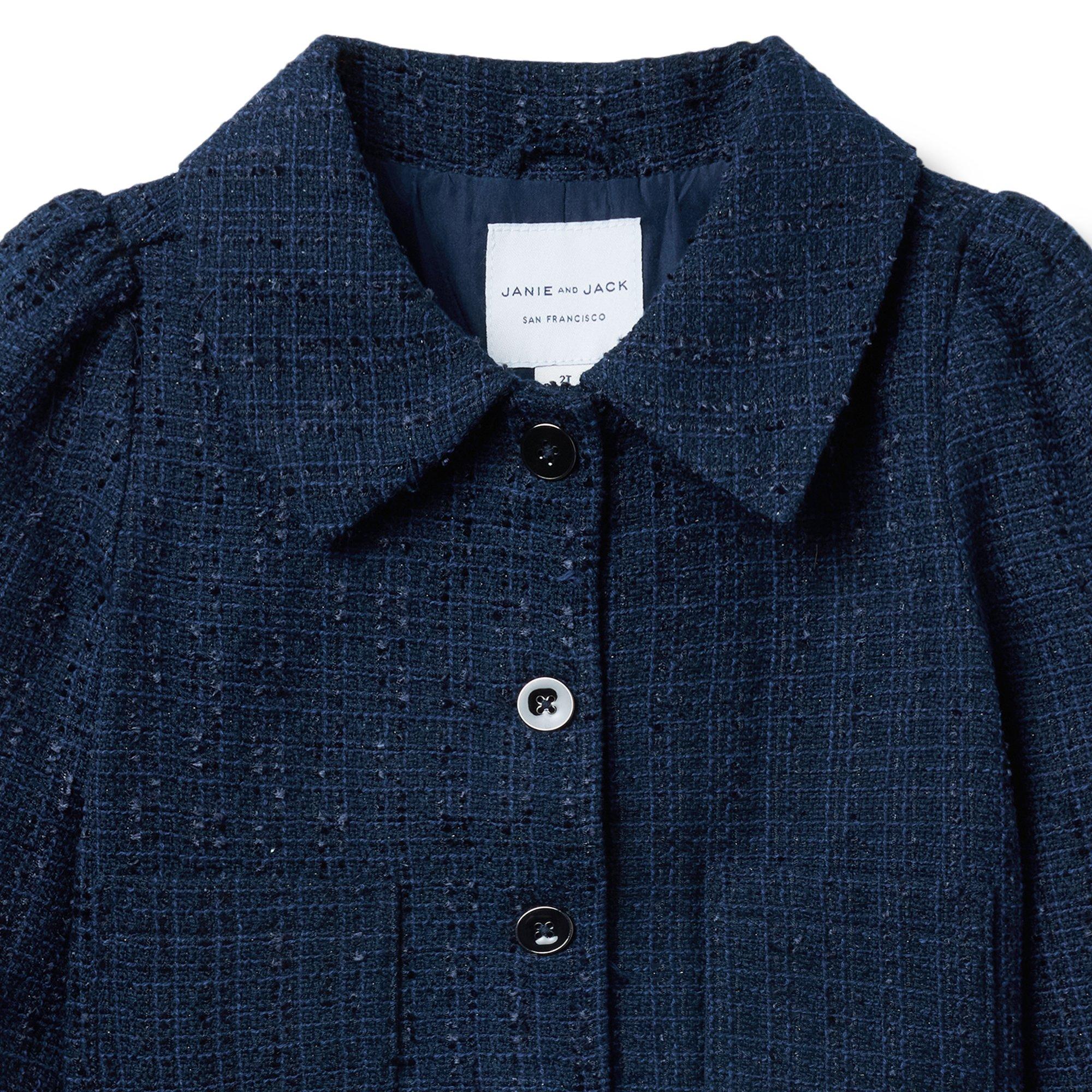 The Tweed Puff Sleeve Jacket image number 1