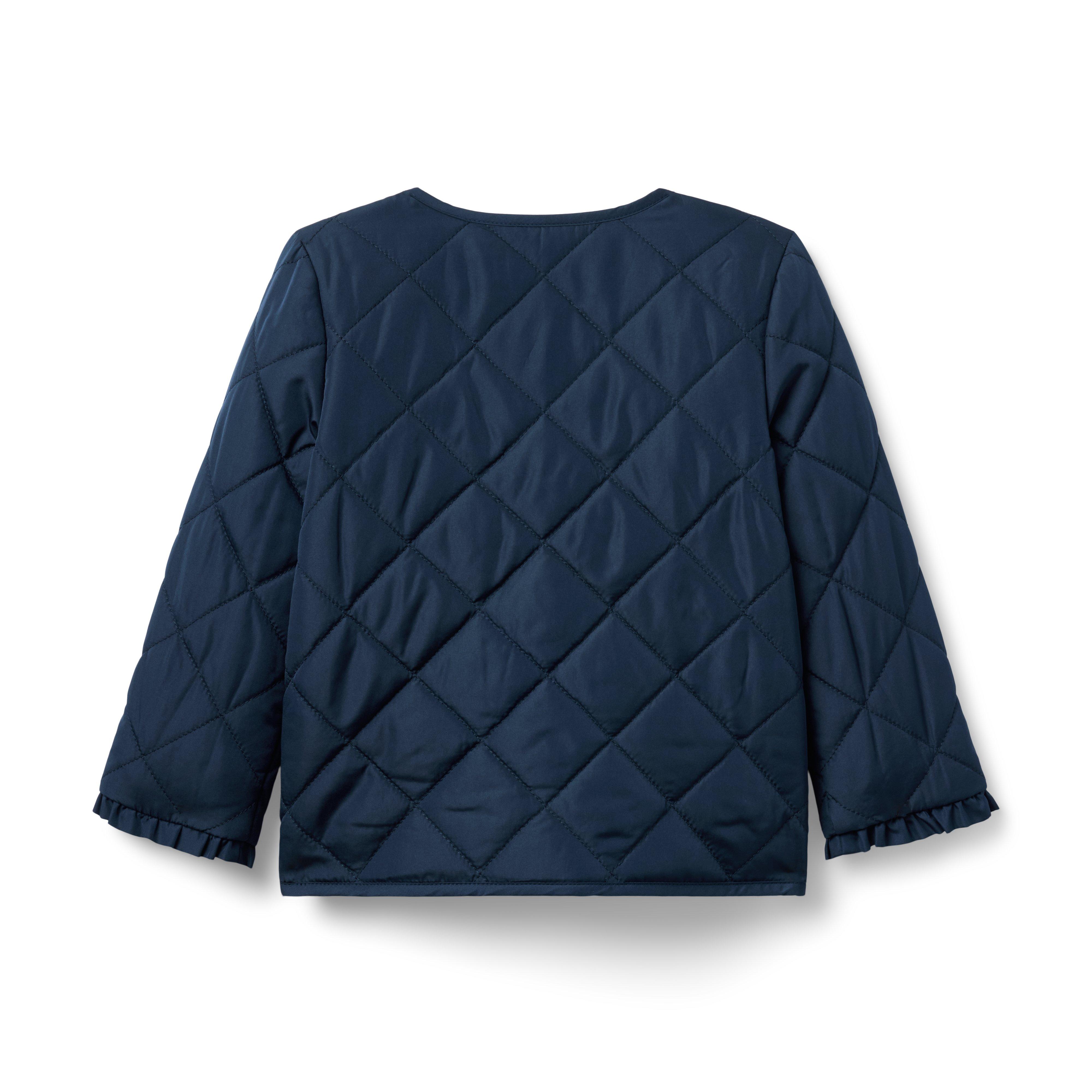 The Quilted Ruffle Cuff Jacket image number 1