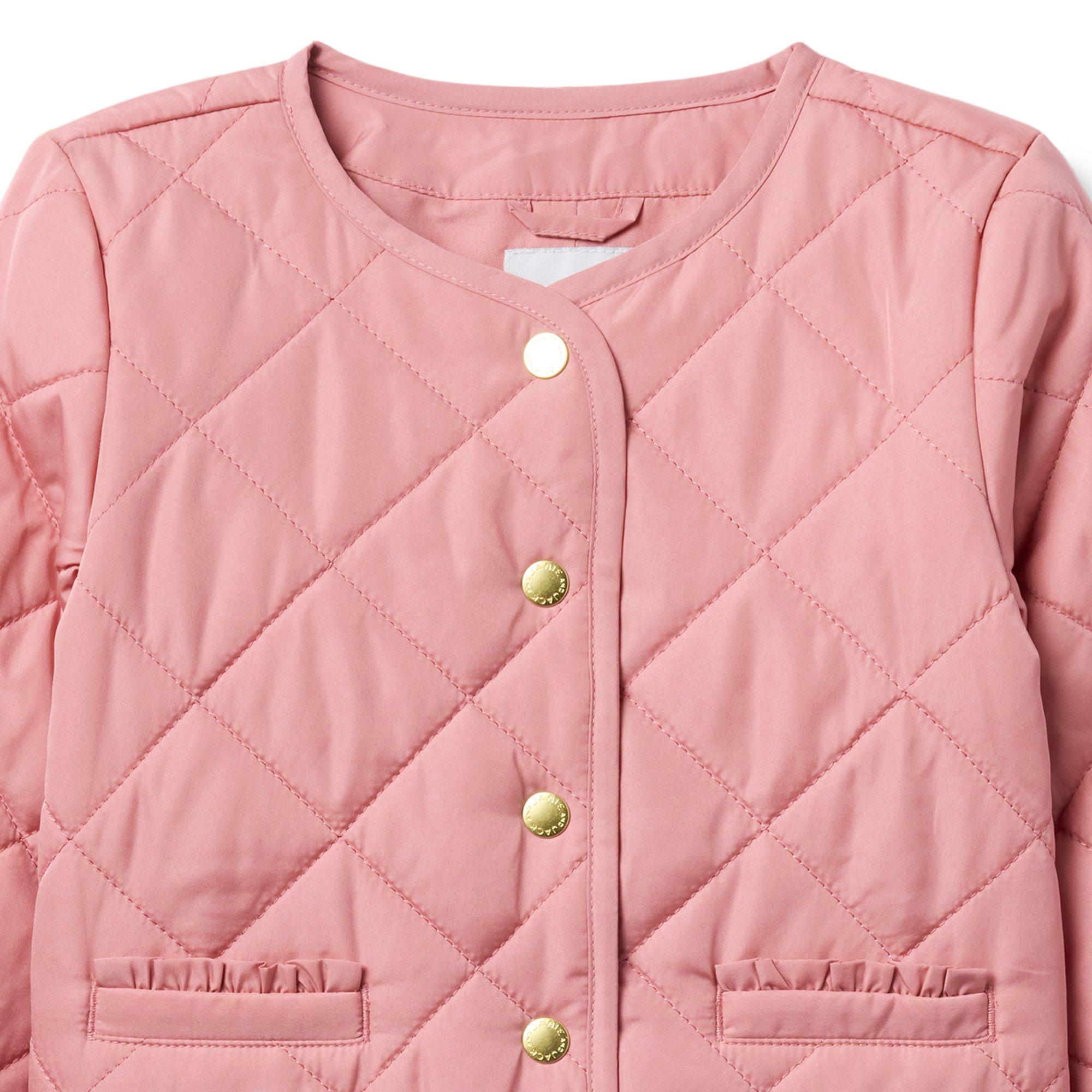 The Quilted Ruffle Cuff Jacket image number 1