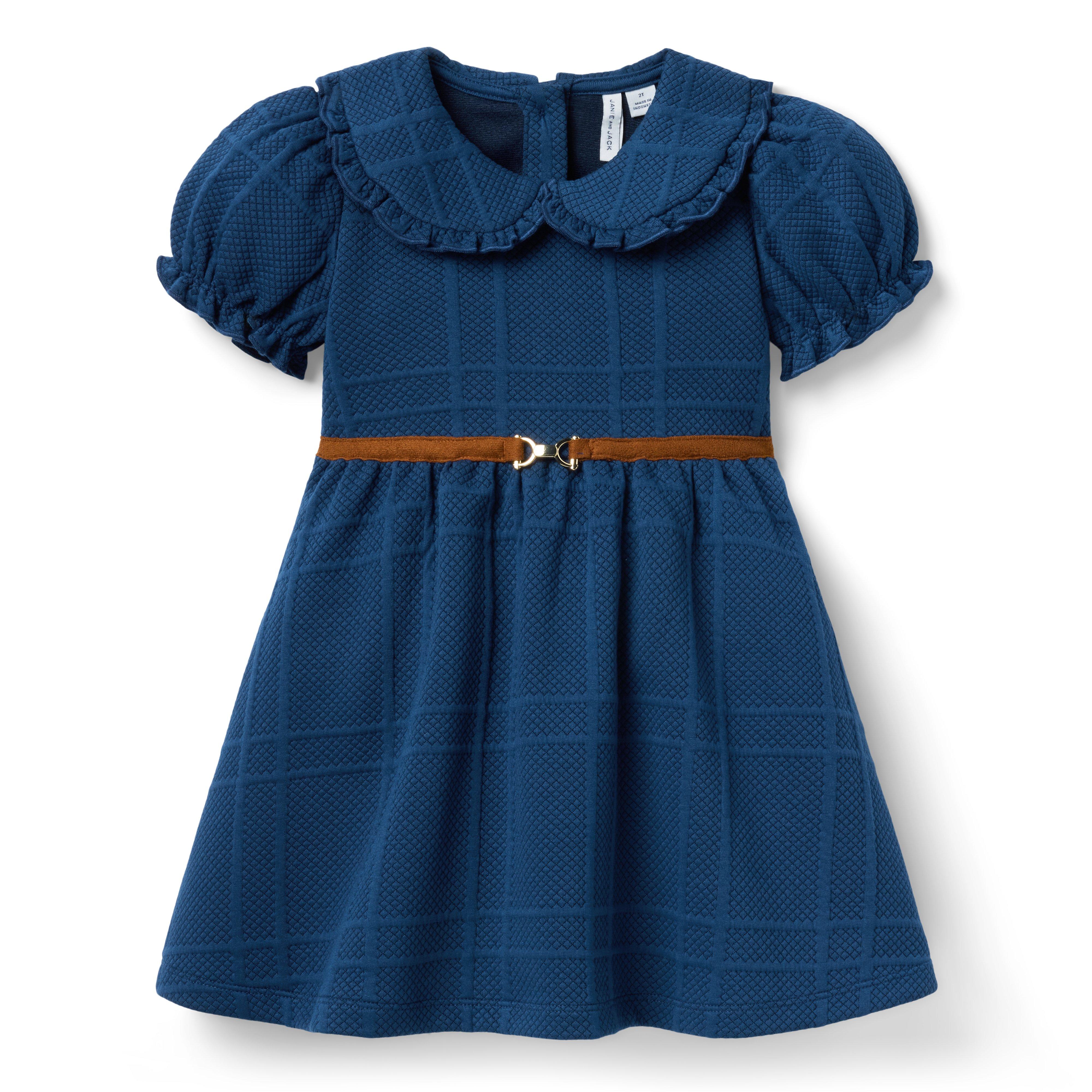 The Quilted Collared Equestrian Dress