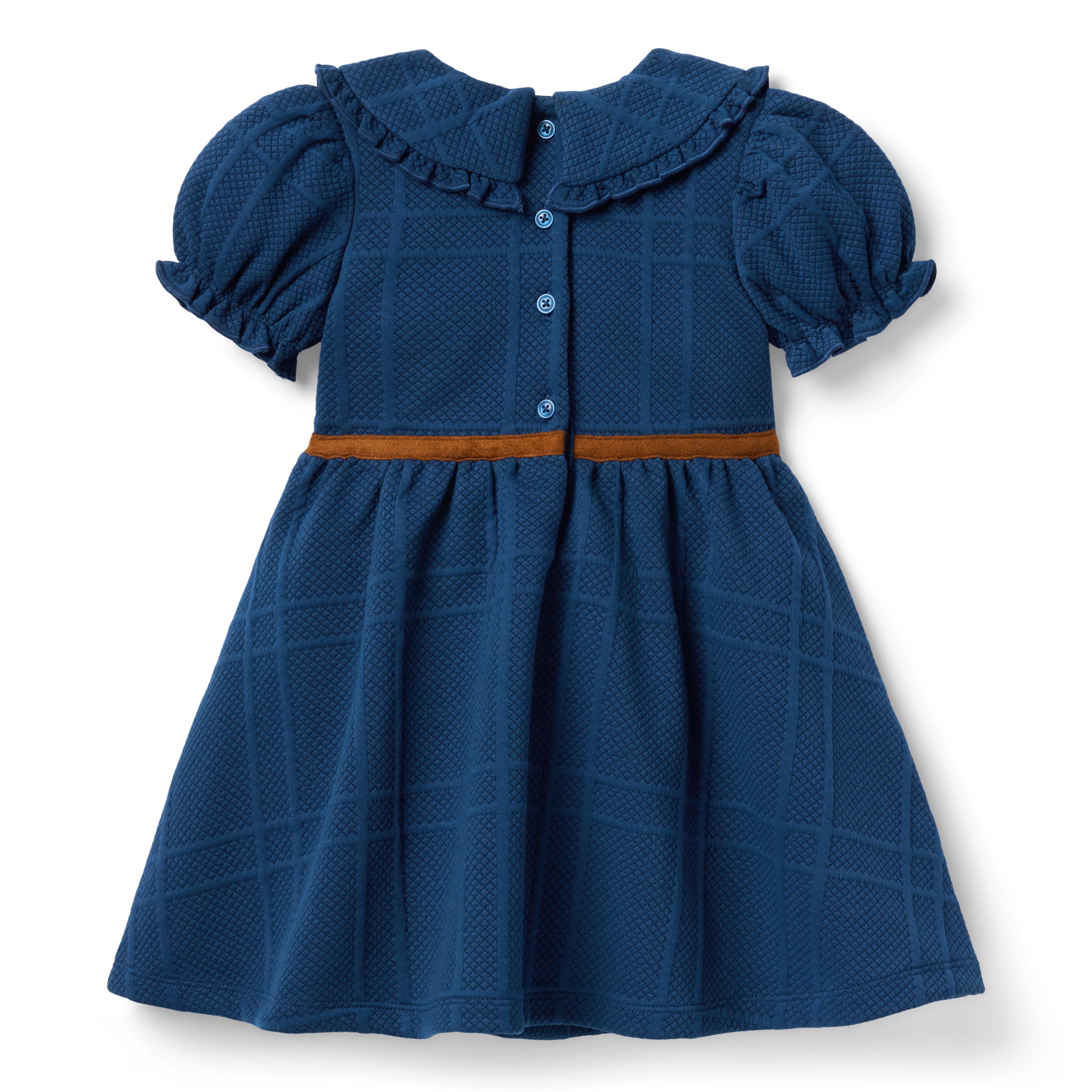 The Quilted Collared Equestrian Dress image number 1