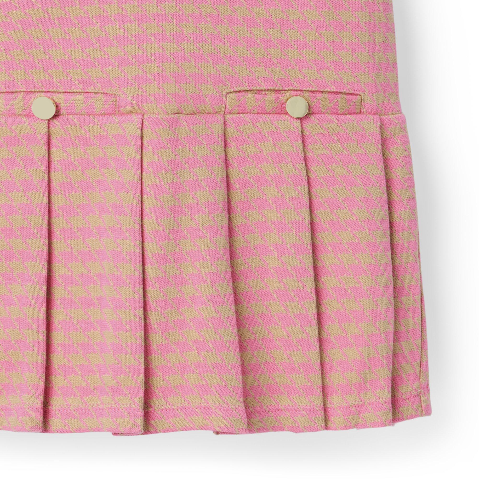 The Houndstooth Pleated Dress image number 1