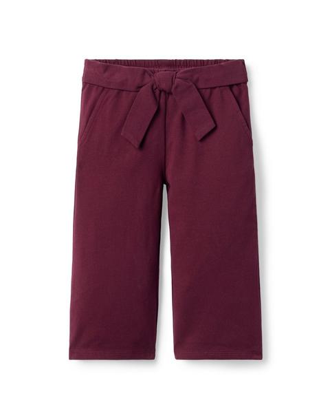 Wide Leg Tie Waist Pant