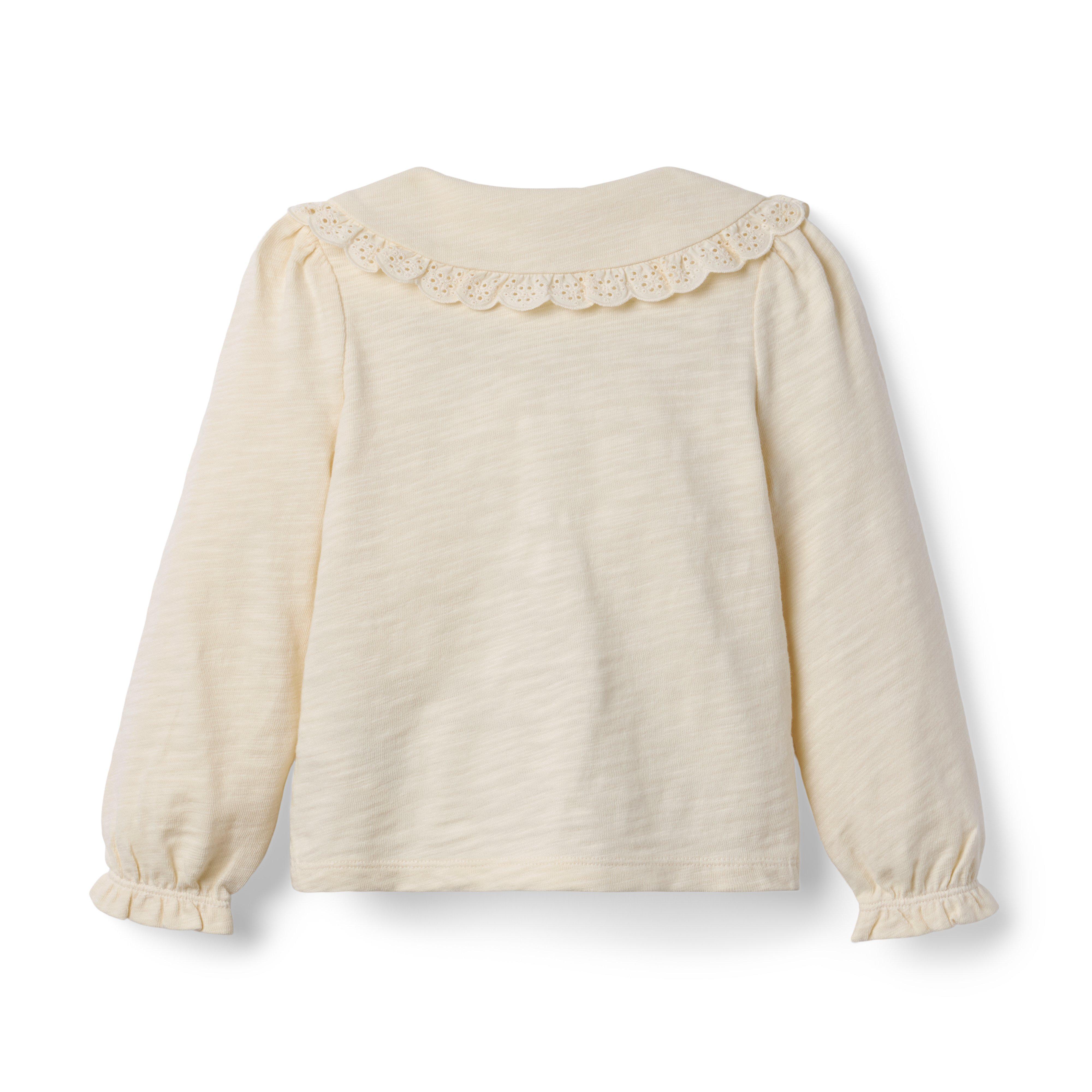 Lace Collared Top image number 2
