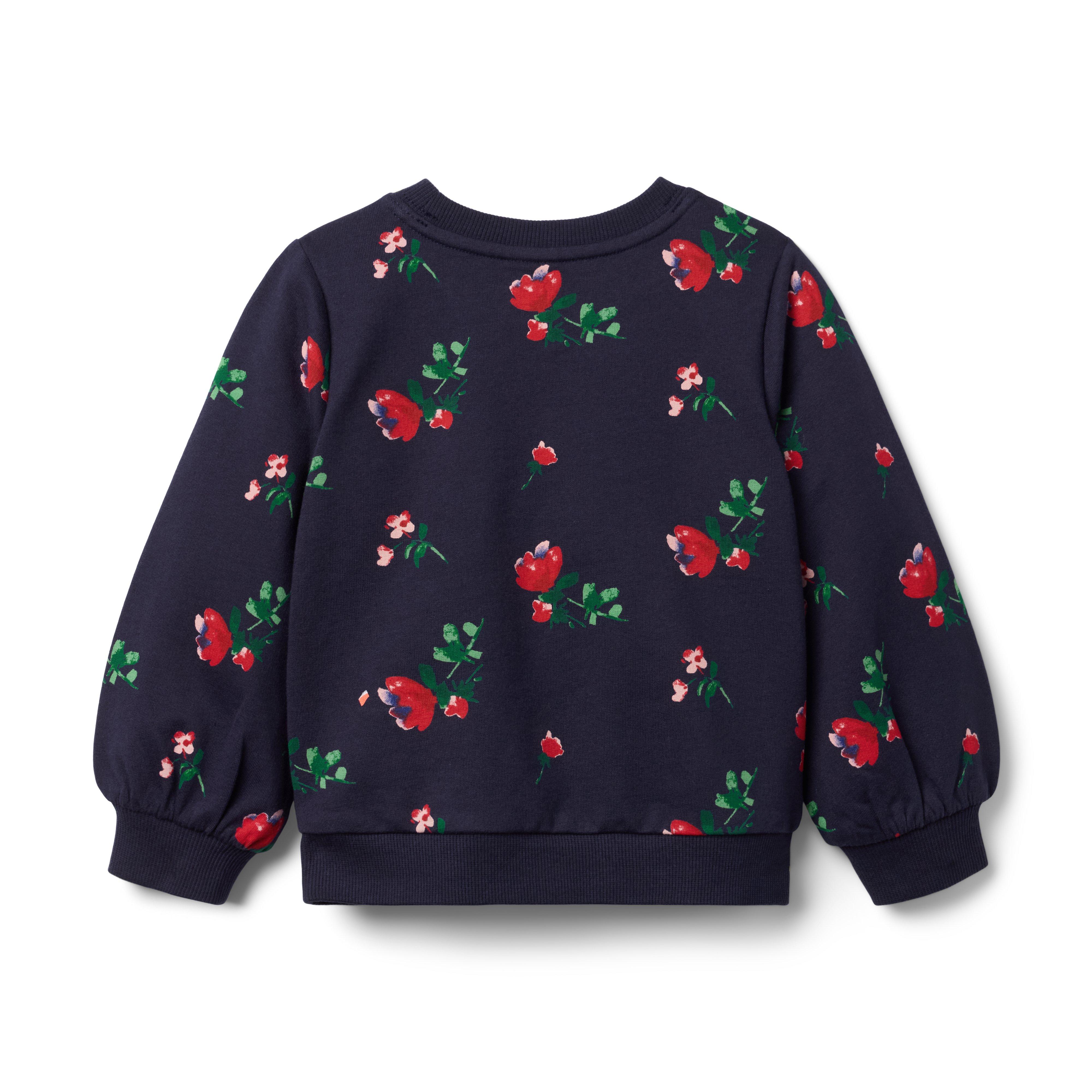 Floral French Terry Sweatshirt image number 2