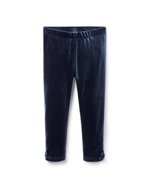 Velvet Bow Legging
