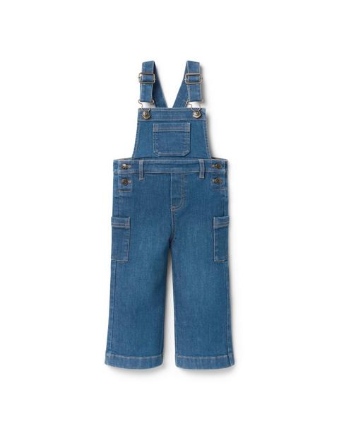 Denim Overall In Medium Wash